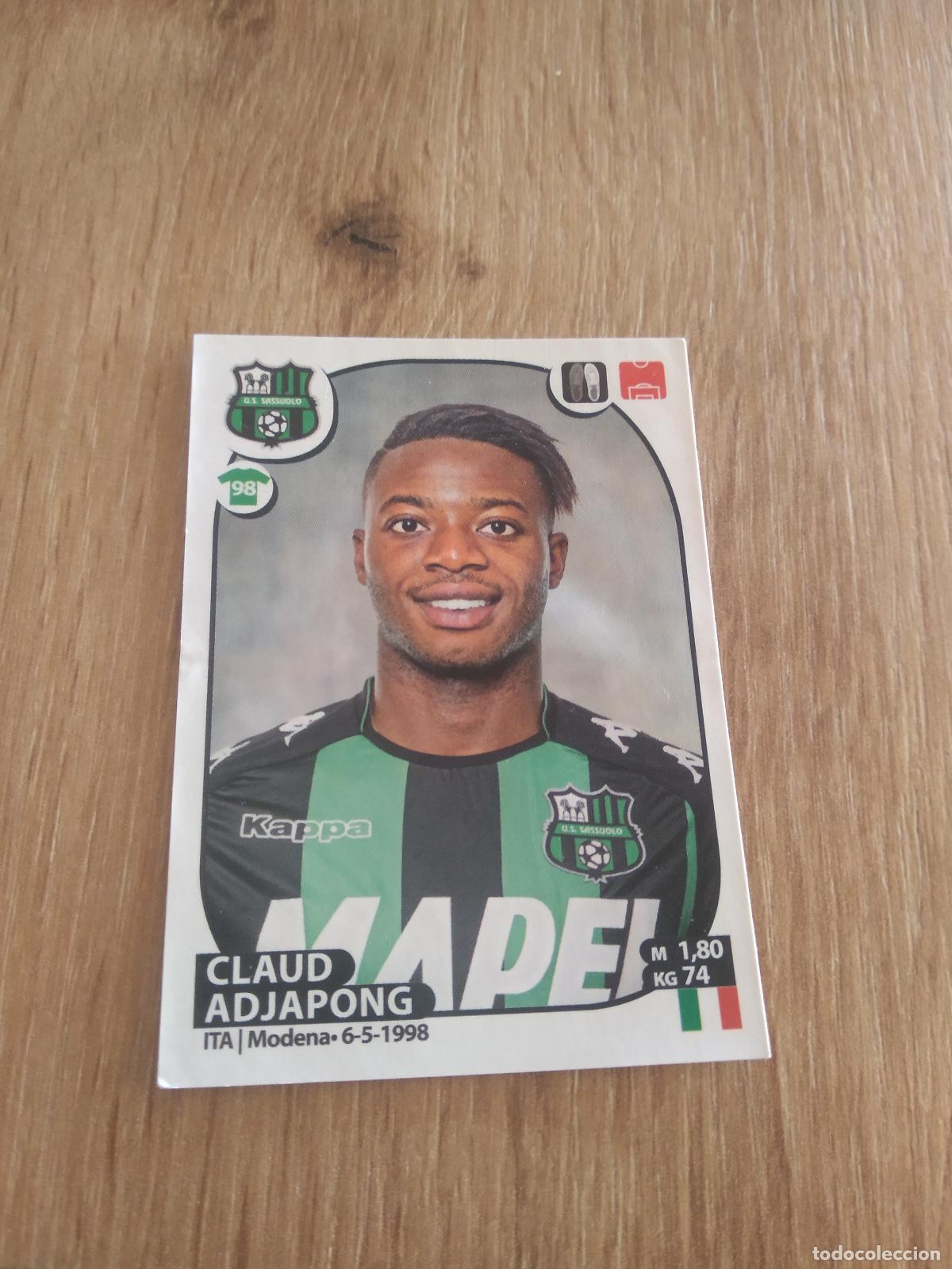 Cromos de f&uacute;tbol: 463 CLAUD ADJAPONG SASSUOLO CROMO FUTBOL PANINI LIGA ITALIA 17-18 CALCIATORI 2017-2018