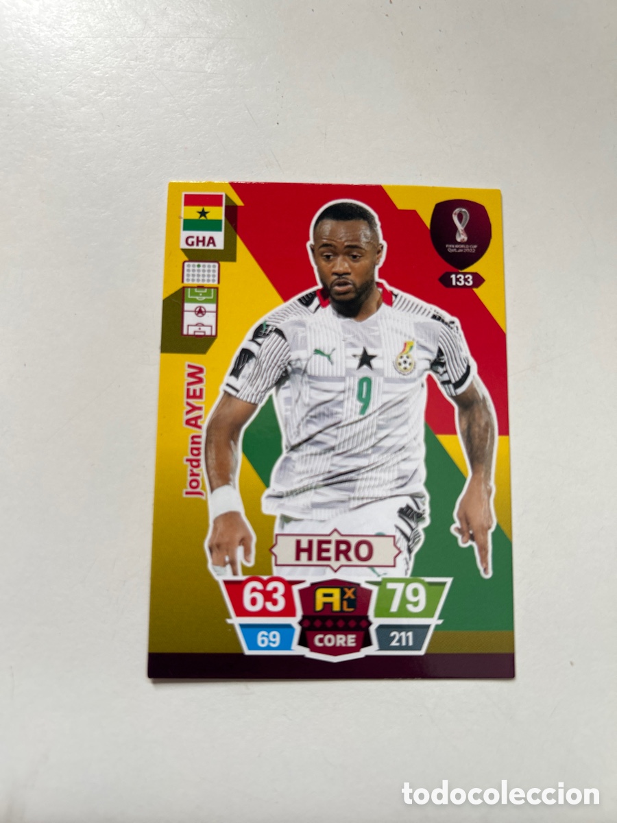 Cromos de f&uacute;tbol: Jordan Ayew QATAR2022 (133)