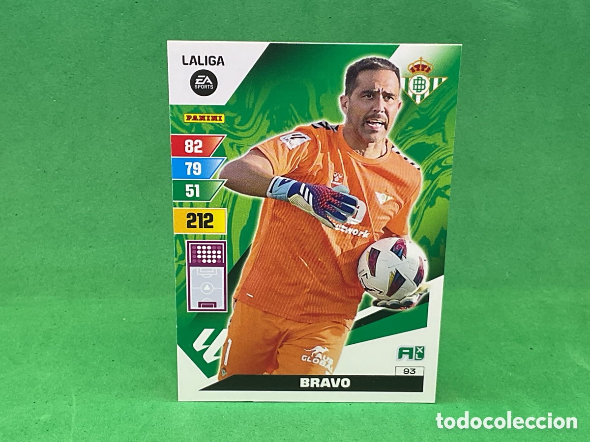Cromos de f&uacute;tbol: N&ordm; 93 . BRAVO . REAL BETIS . LA LIGA 2023/2024. ADRENALYN XL TRADING CARD GAME. PANINI