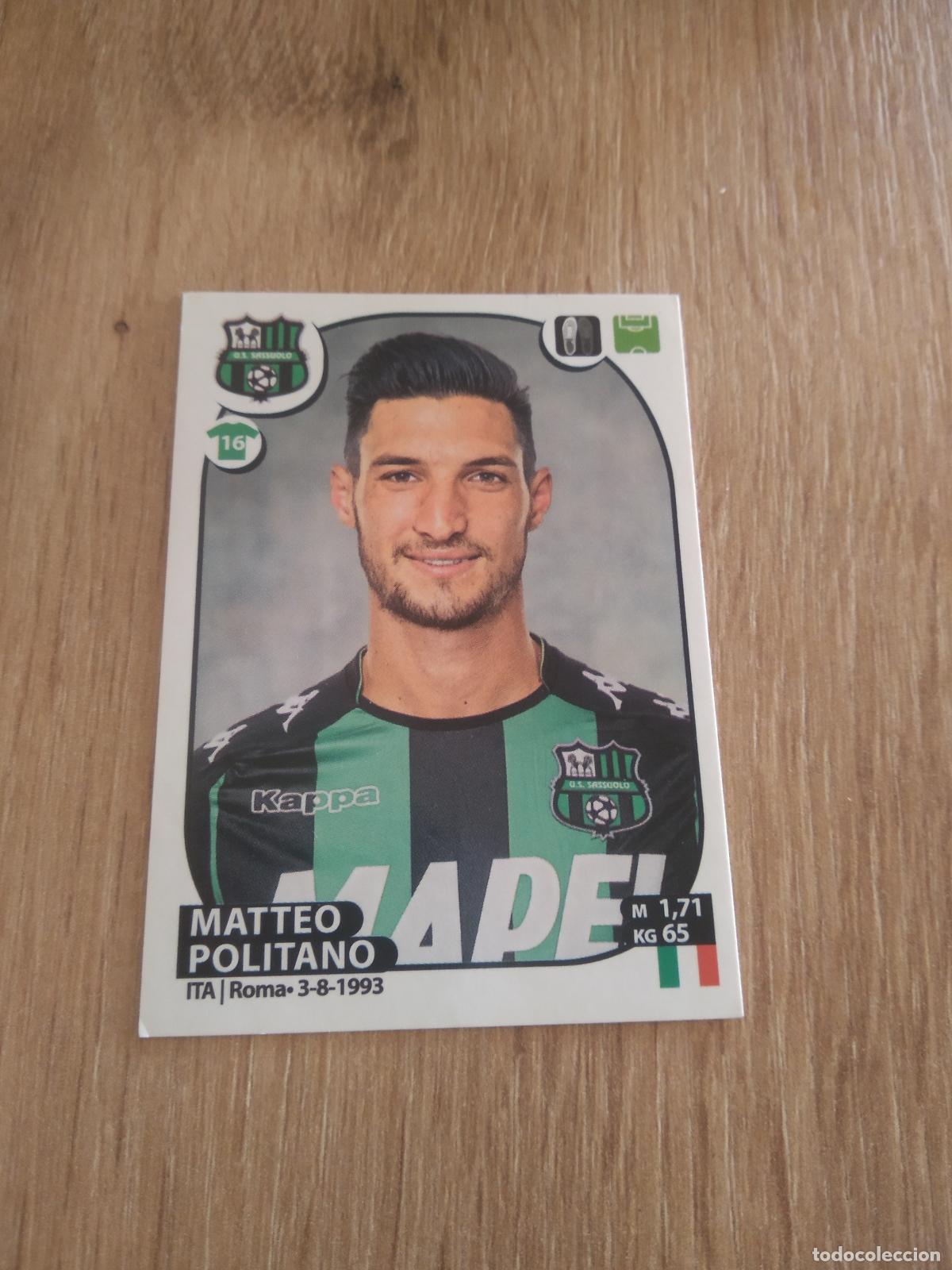 Cromos de f&uacute;tbol: 473 MATTEO POLITANO SASSUOLO CROMO FUTBOL PANINI LIGA ITALIA 17-18 CALCIATORI 2017-2018