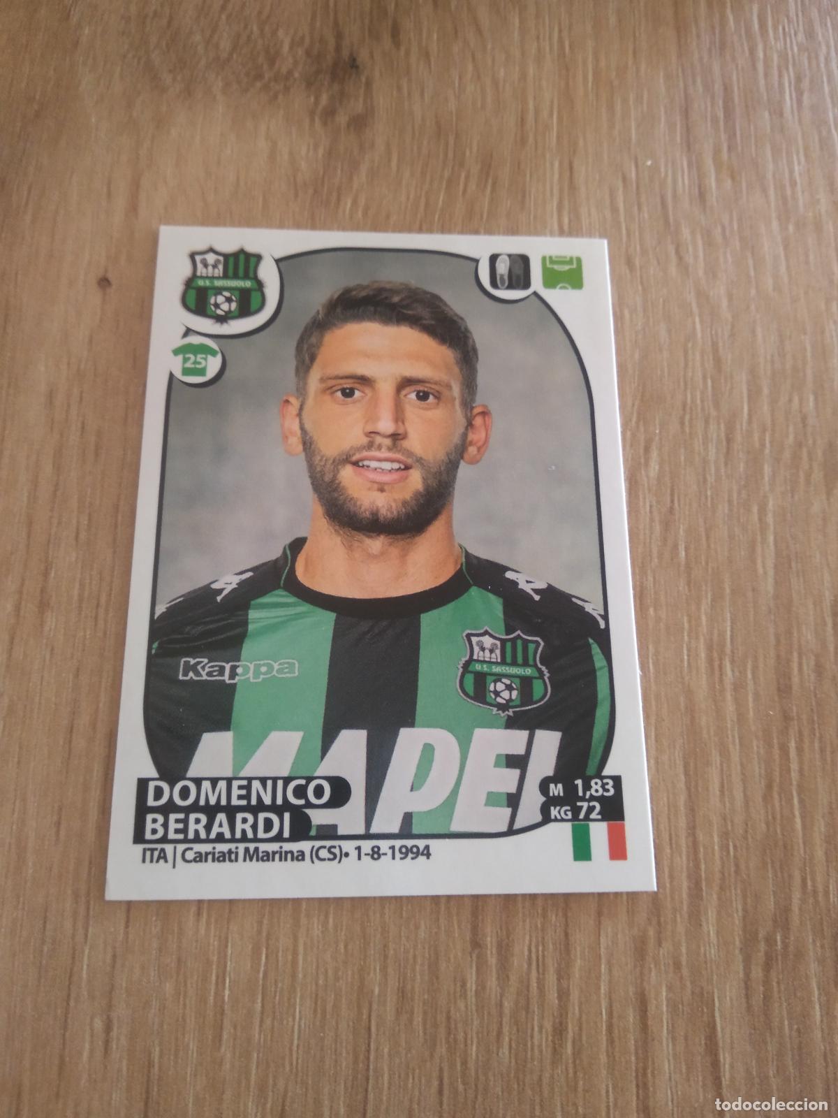 Cromos de f&uacute;tbol: 474 BERARDI SASSUOLO CROMO FUTBOL PANINI LIGA ITALIA 17-18 CALCIATORI 2017-2018