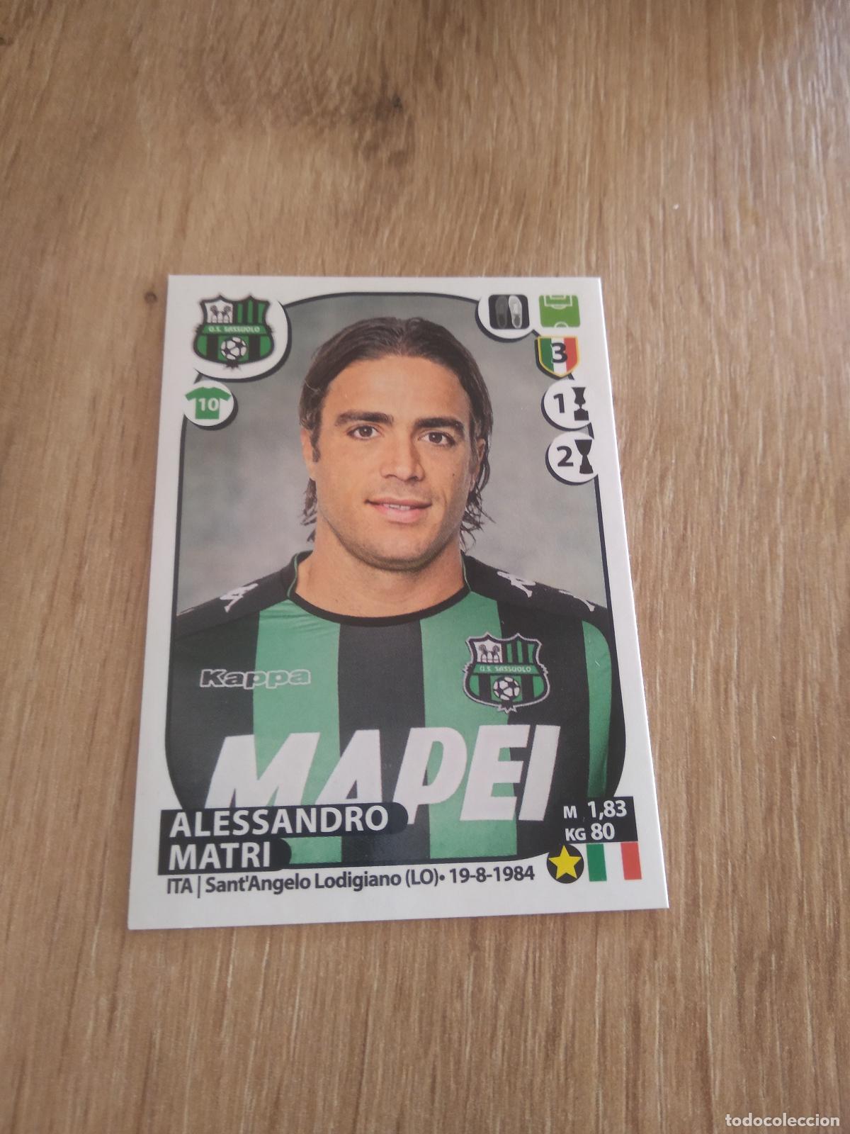 Cromos de Futebol: 475 ALESSANDRO MATRI SASSUOLO CROMO FUTBOL PANINI LIGA ITALIA 17-18 CALCIATORI 2017-2018
