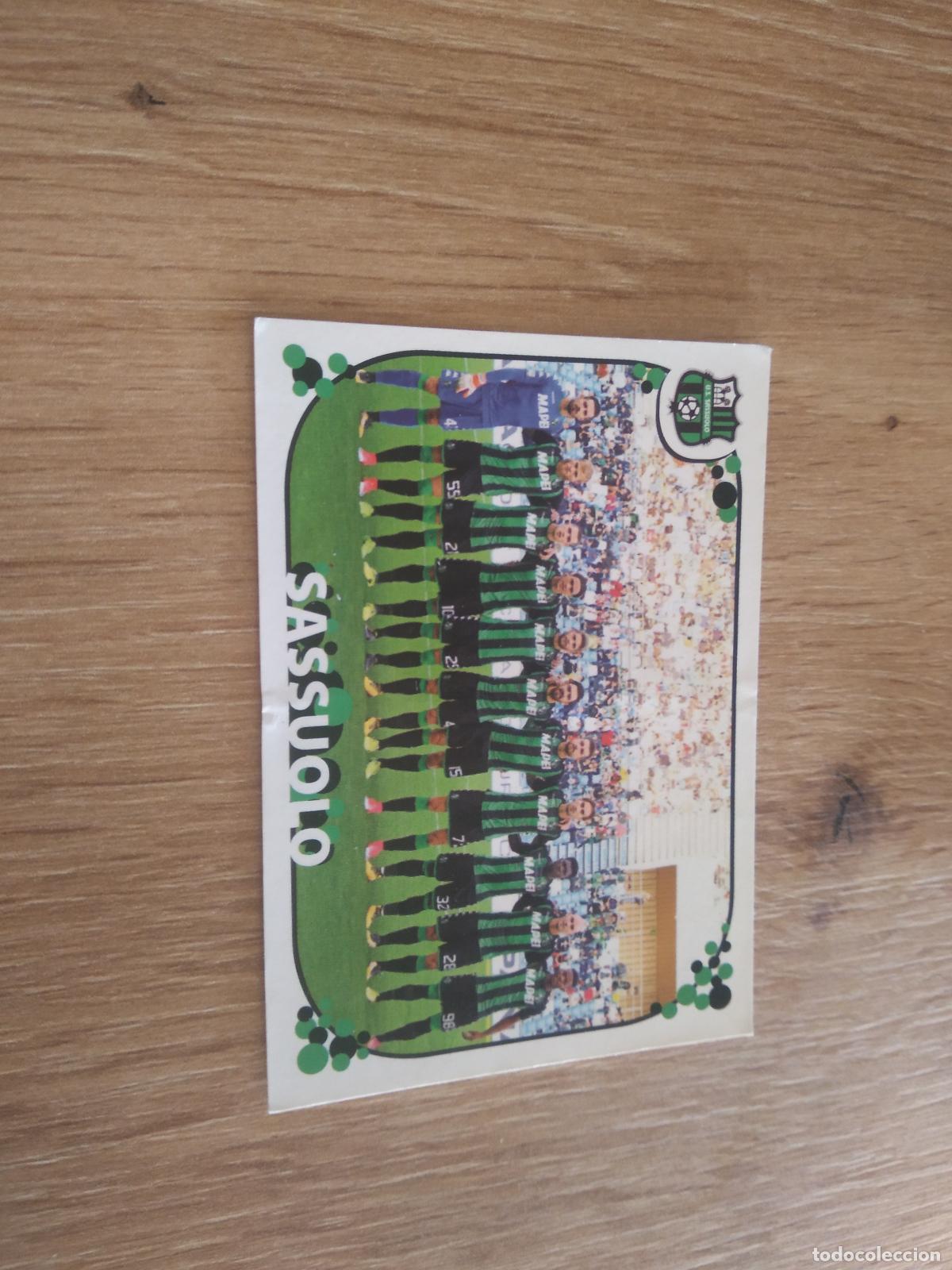 Cromos de Futebol: 477 EQUIPO PLANTILLA SASSUOLO CROMO FUTBOL PANINI LIGA ITALIA 17-18 CALCIATORI 2017-2018