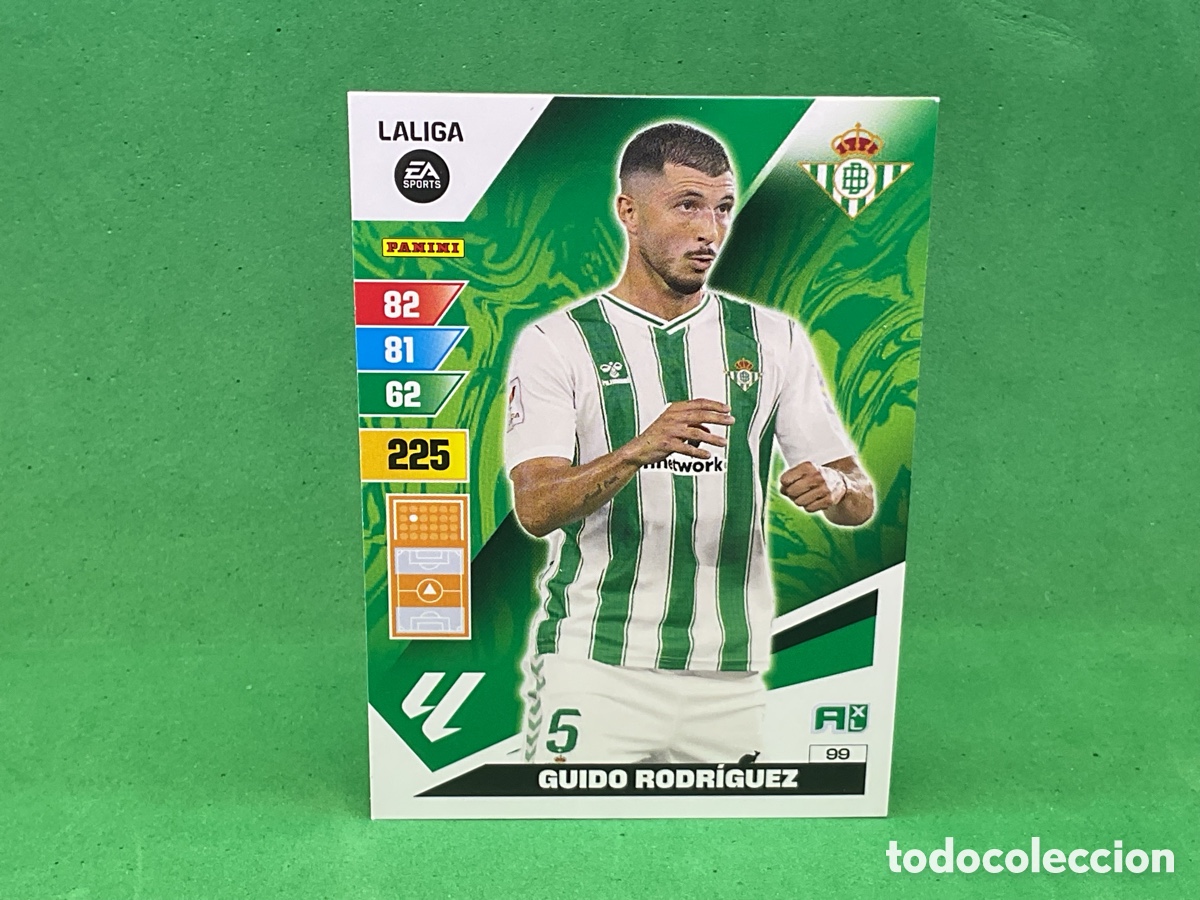 Cromos de Futebol: N&ordm; 99 . GUIDO RODRIGUEZ . REAL BETIS. LA LIGA 2023/2024. ADRENALYN XL TRADING CARD GAME. PANINI
