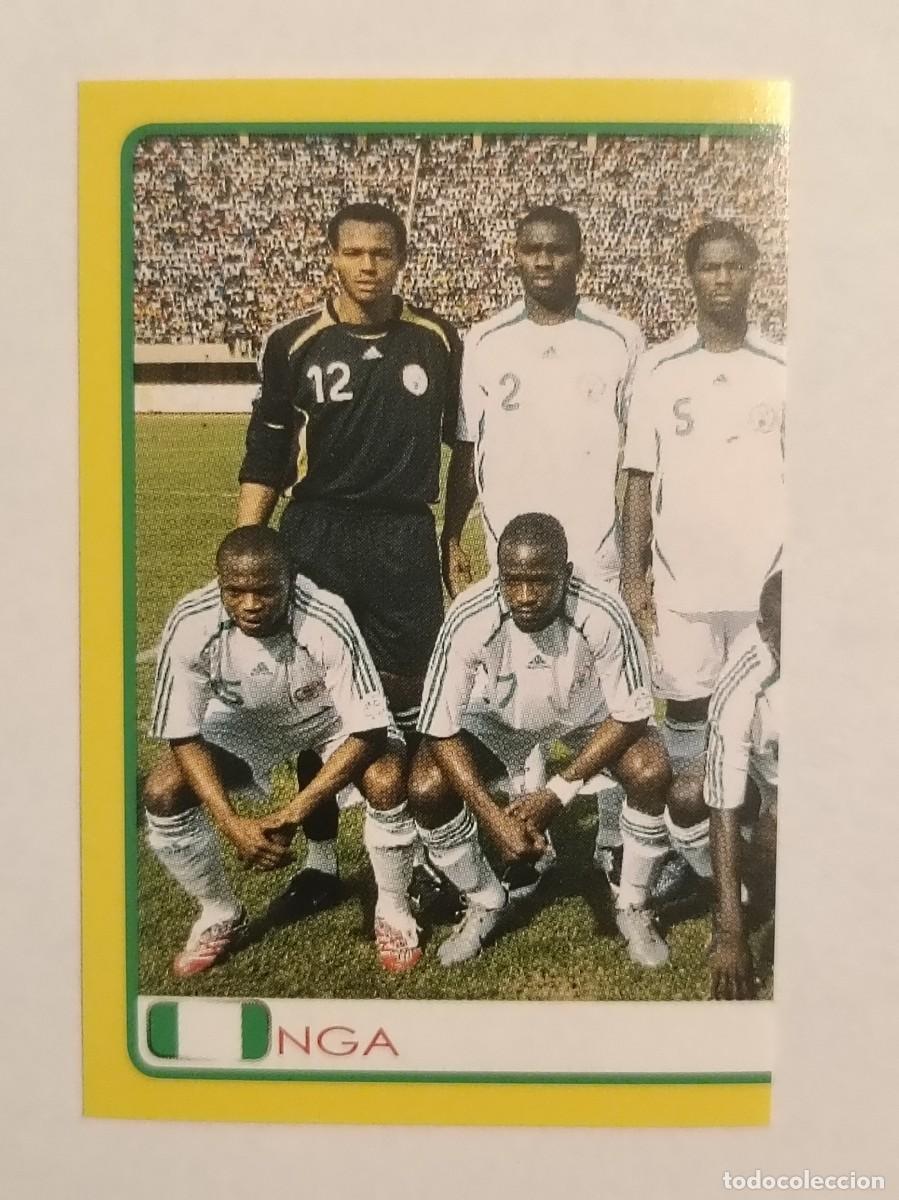 Cromos de f&uacute;tbol: #82 ALINEACION (NIGERIA) AFRICA CUP/COPA 2008 PANINI