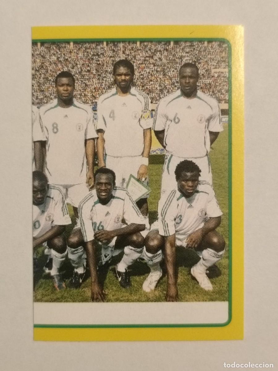 Cromos de f&uacute;tbol: #83 ALINEACION (NIGERIA) AFRICA CUP/COPA 2008 PANINI