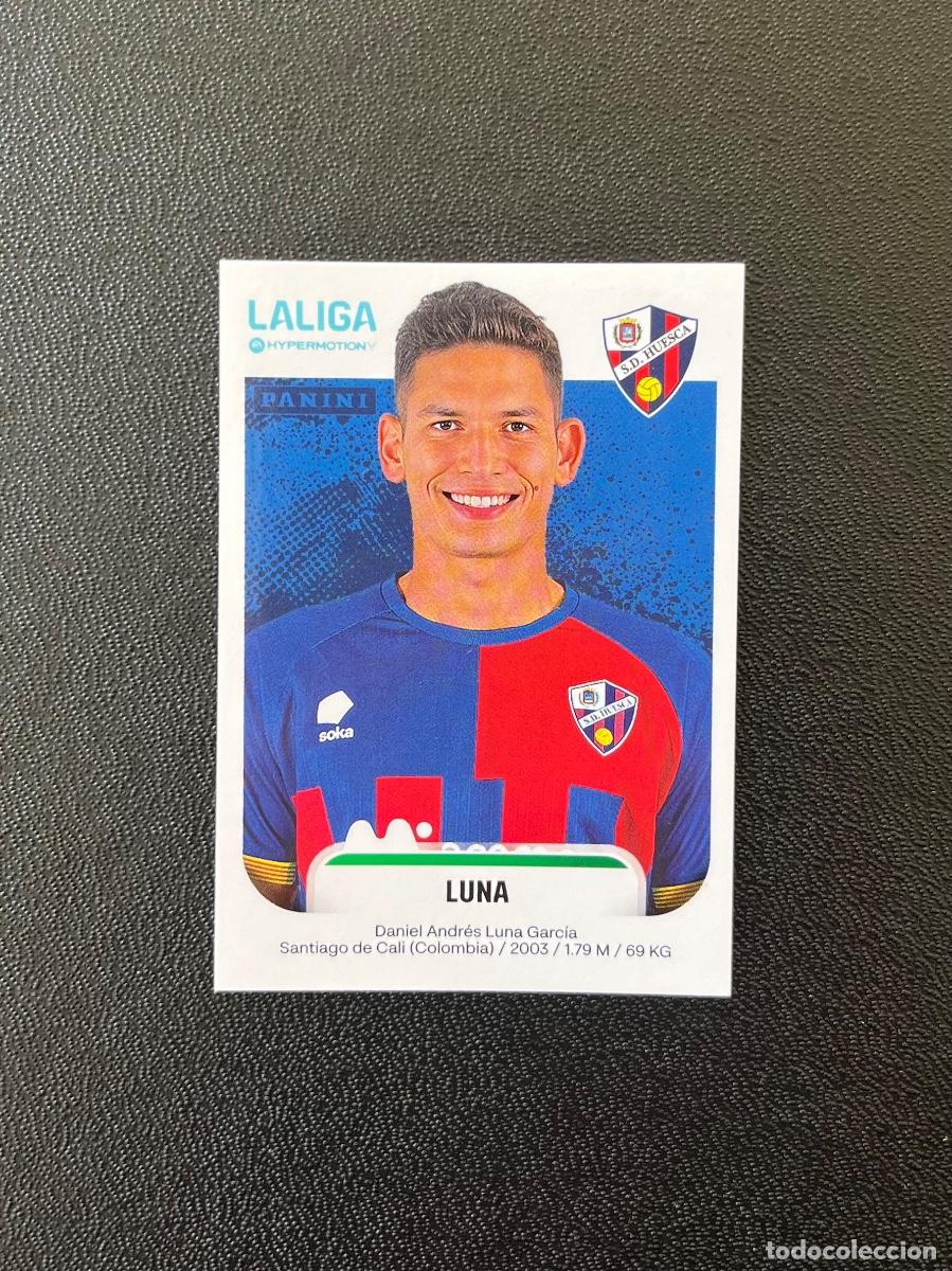 Cromos de f&uacute;tbol: 244 LUNA SD HUESCA LA LIGA HYPERMOTION 2025 2026 PANINI 25 26