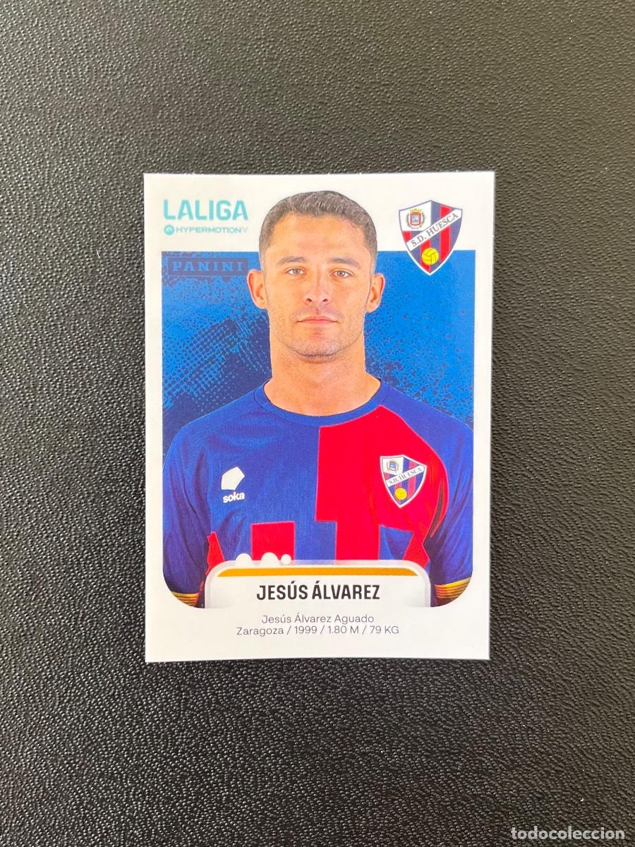 Cromos de f&uacute;tbol: 241 B JES&Uacute;S &Aacute;LVAREZ SD HUESCA LA LIGA HYPERMOTION 2025 2026 PANINI 25 26