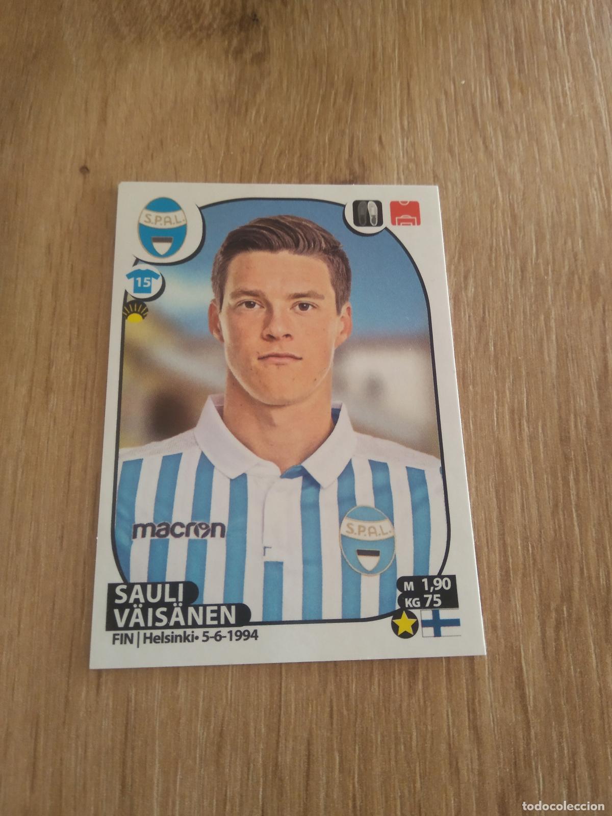 Cromos de f&uacute;tbol: 490 SAULI VAISANEN SPAL CROMO FUTBOL PANINI LIGA ITALIA 17-18 CALCIATORI 2017-2018
