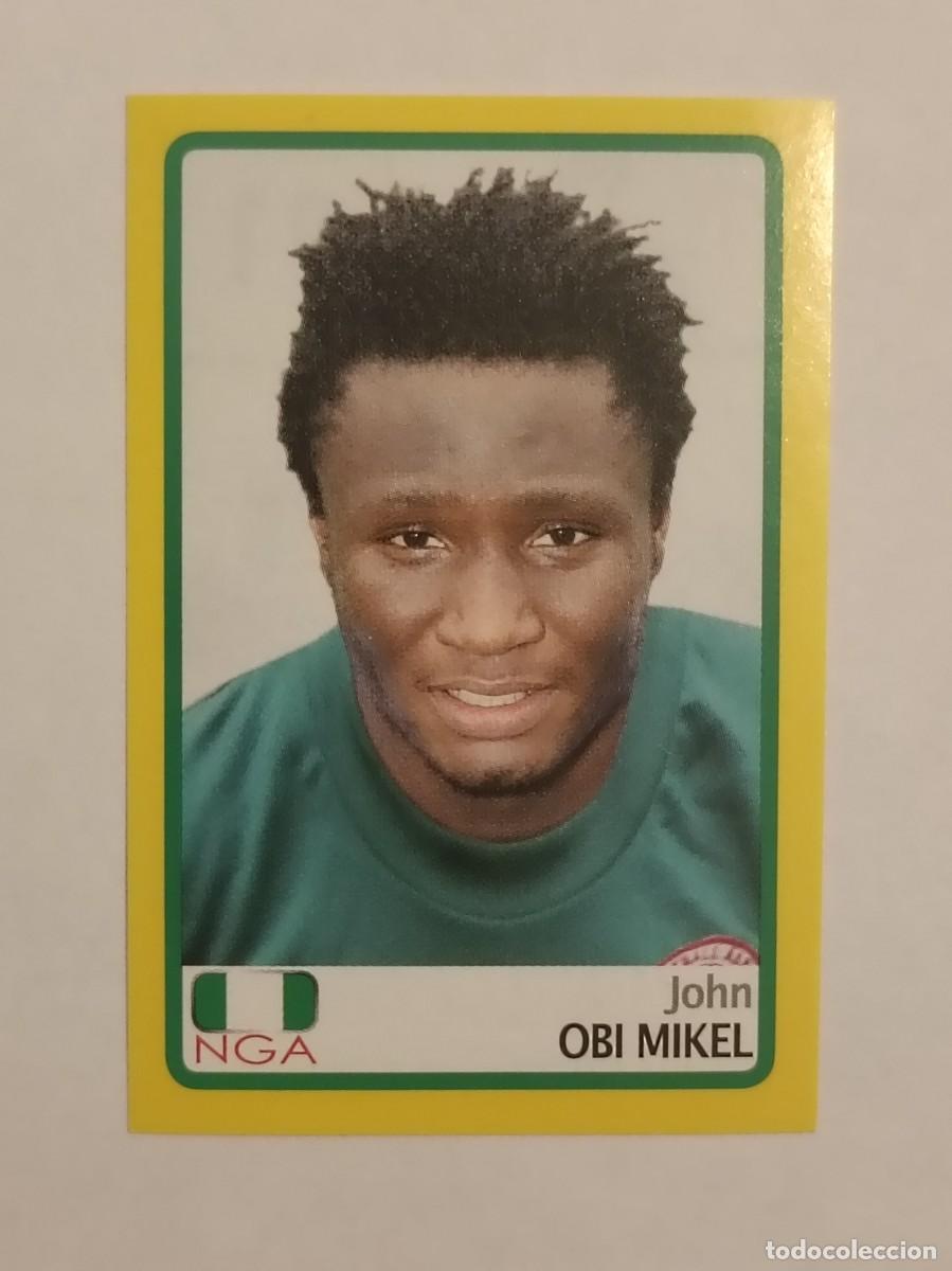 Cromos de f&uacute;tbol: #91 OBI MIKEL (NIGERIA) AFRICA CUP/COPA 2008 PANINI