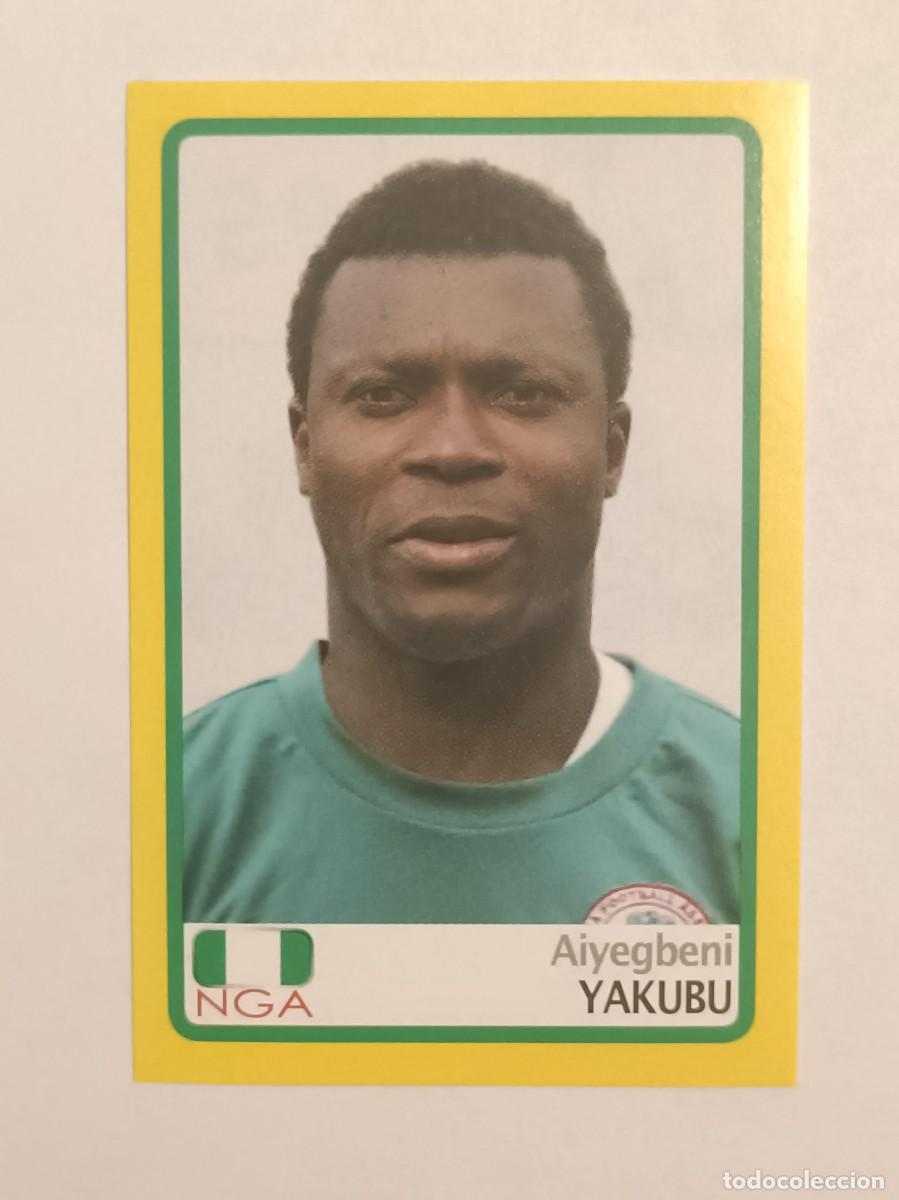 Cromos de f&uacute;tbol: #95 YAKUBU (NIGERIA) AFRICA CUP/COPA 2008 PANINI