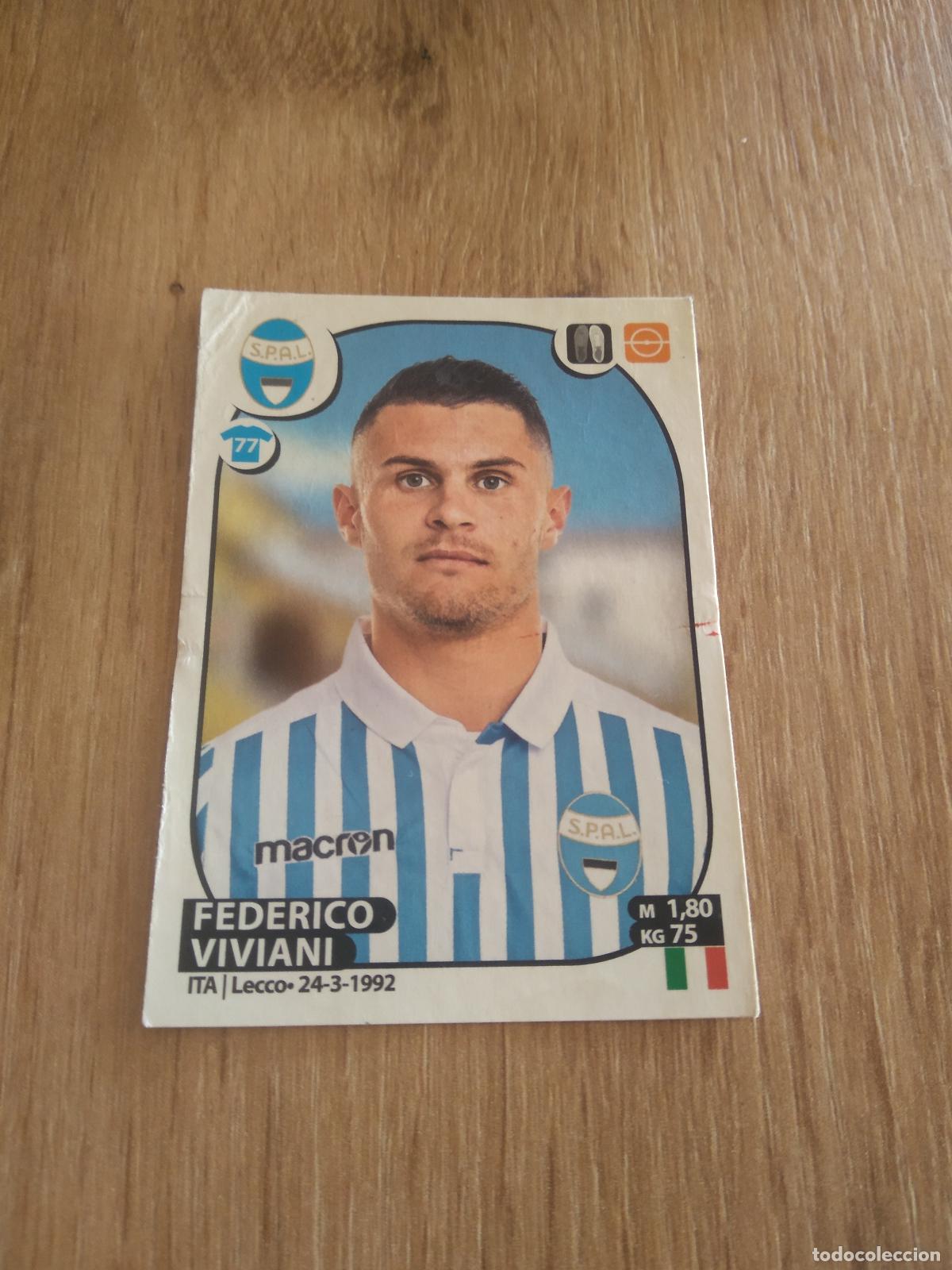 Cromos de f&uacute;tbol: 498 FEDERICO VIVIANI SPAL CROMO FUTBOL PANINI LIGA ITALIA 17-18 CALCIATORI 2017-2018