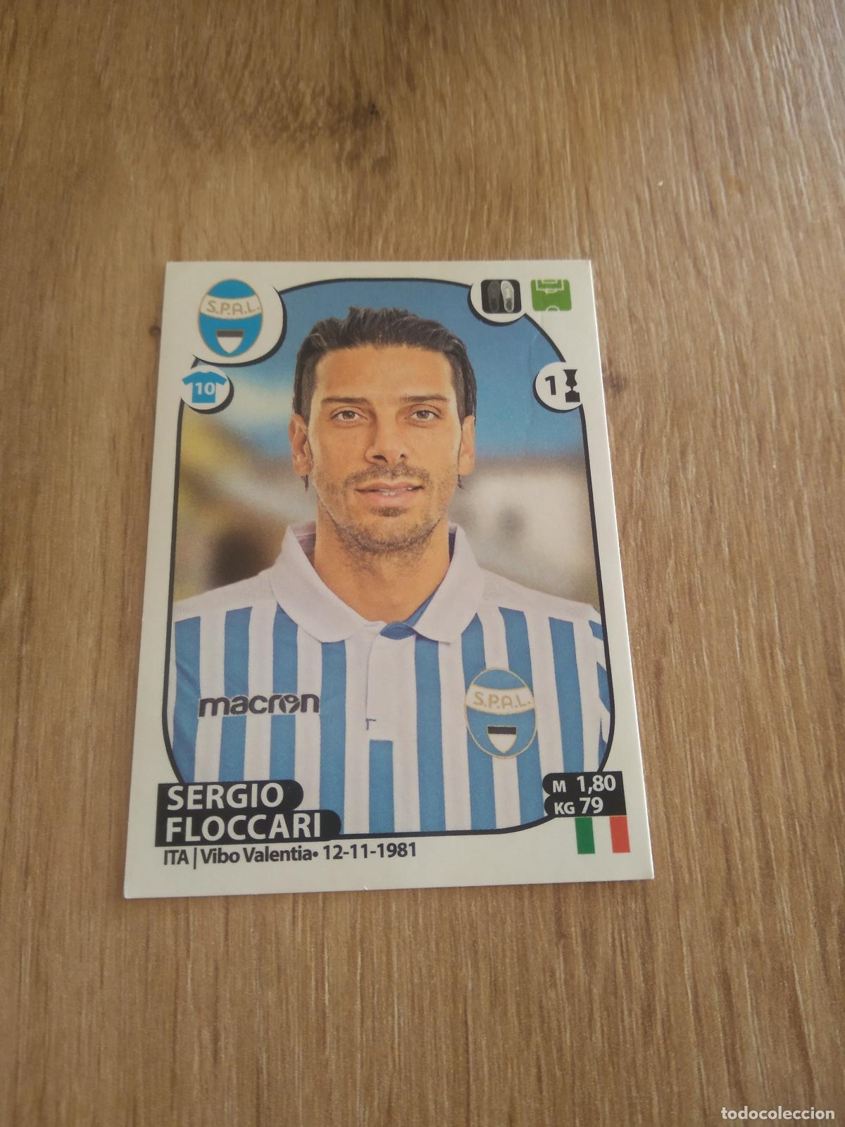 Cromos de f&uacute;tbol: 502 SERGIO FLOCCARI SPAL CROMO FUTBOL PANINI LIGA ITALIA 17-18 CALCIATORI 2017-2018