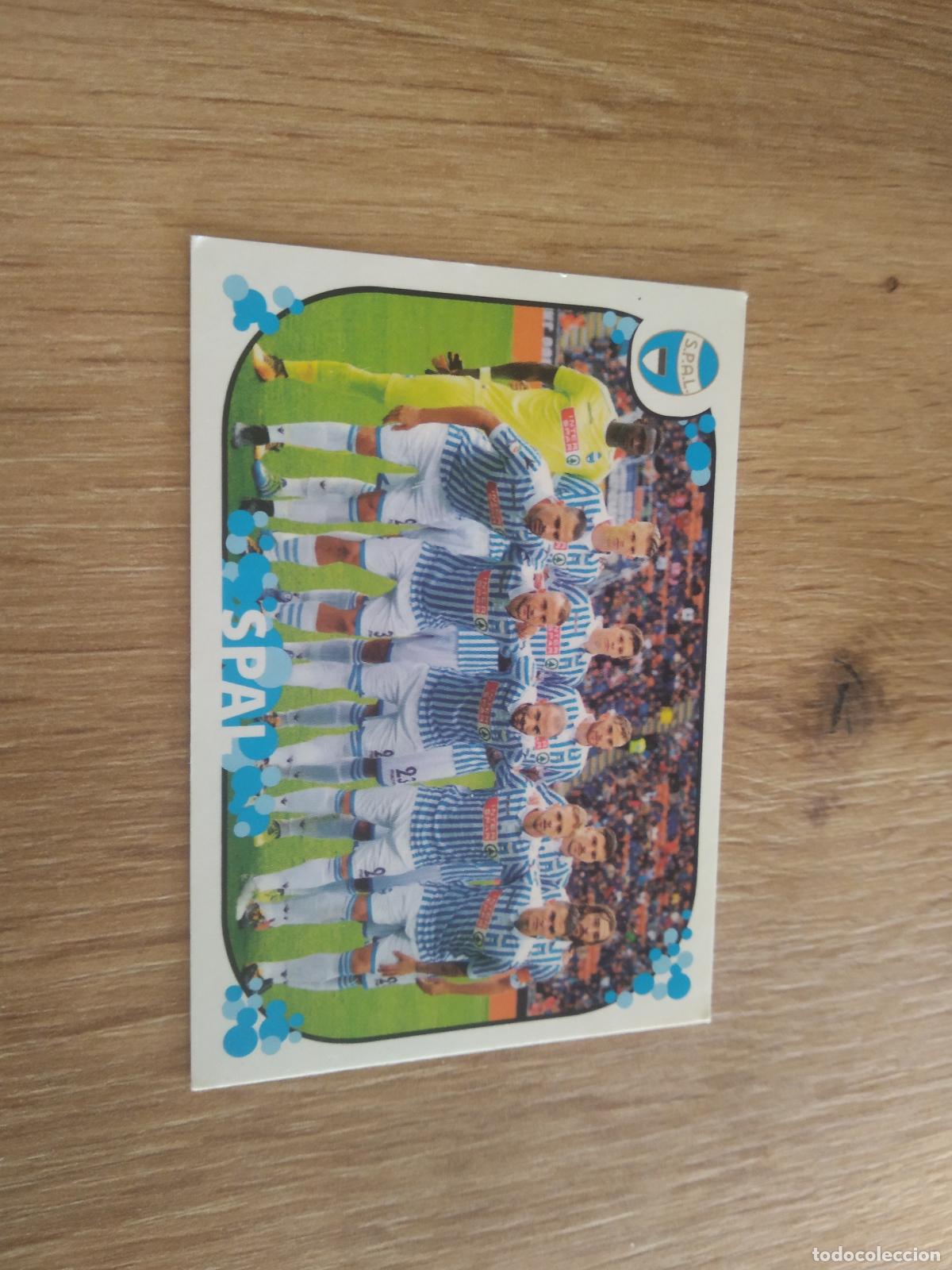 Cromos de f&uacute;tbol: 505 EQUIPO PLANTILLA SPAL CROMO FUTBOL PANINI LIGA ITALIA 17-18 CALCIATORI 2017-2018