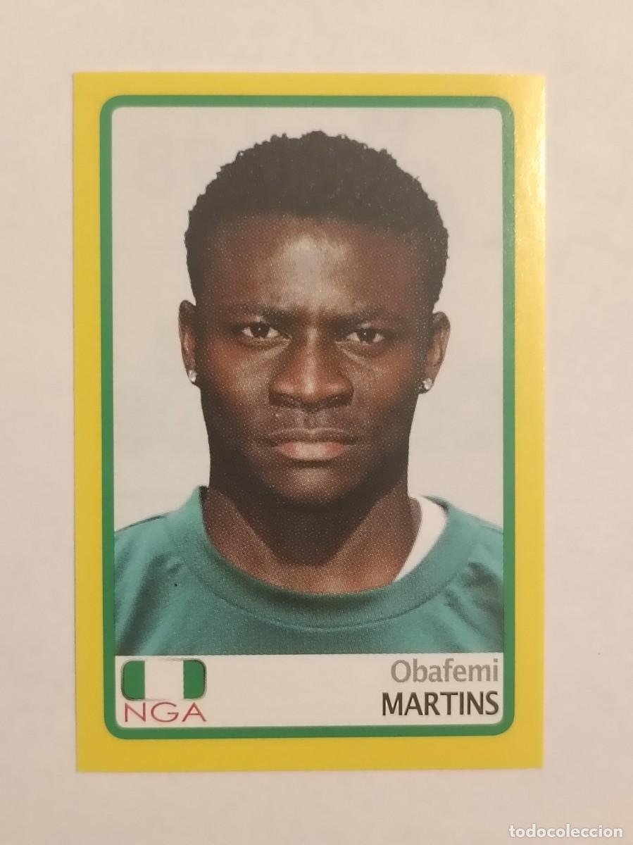 Cromos de f&uacute;tbol: #98 MARTINS (NIGERIA) AFRICA CUP/COPA 2008 PANINI
