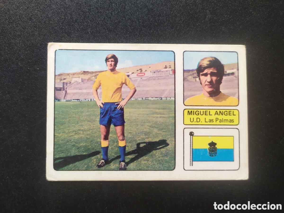 Cromos de f&uacute;tbol: Campeonato Liga 1973 1974 73 74 editorial Fher Miguel Angel Las Palmas
