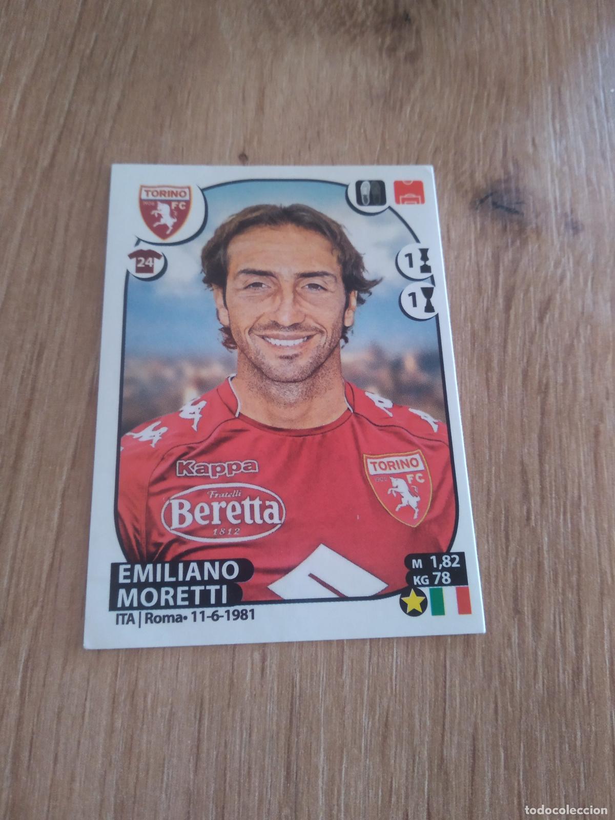 Cromos de f&uacute;tbol: 511 EMILIANO MORETTI TORINO CROMO FUTBOL PANINI LIGA ITALIA 17-18 CALCIATORI 2017-2018