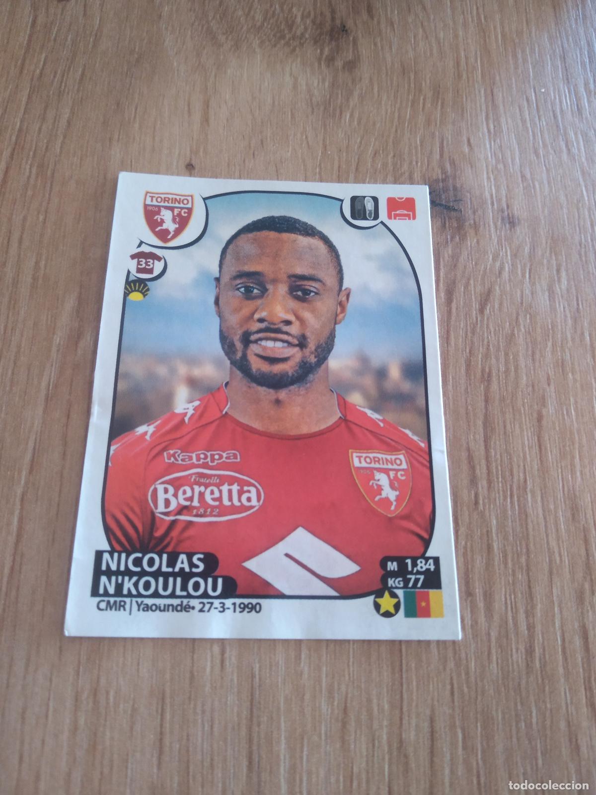 Cromos de f&uacute;tbol: 512 NICOLAS N'KOULOU TORINO CROMO FUTBOL PANINI LIGA ITALIA 17-18 CALCIATORI 2017-2018
