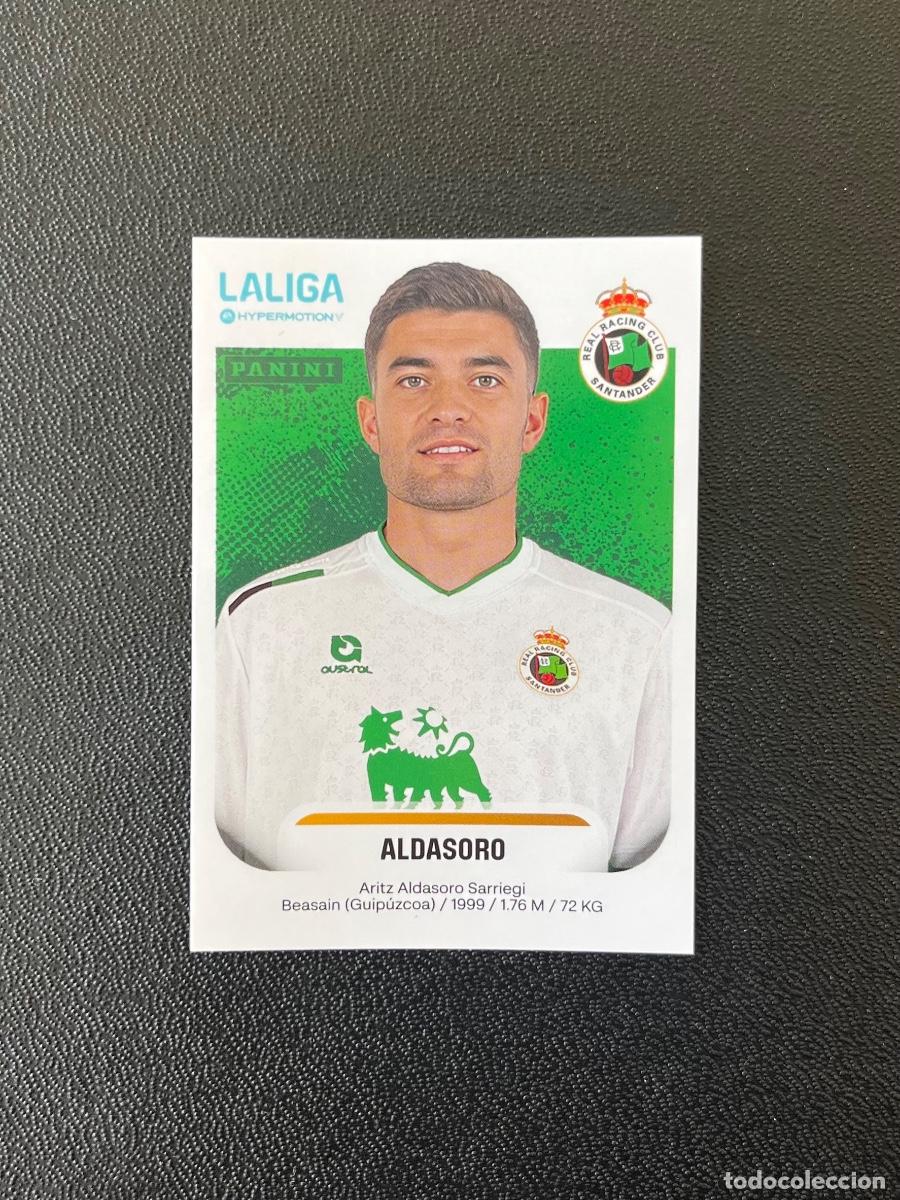 Cromos de f&uacute;tbol: 335 ALDASORO REAL RACING CLUB DE SANTANDER LA LIGA HYPERMOTION 2025 2026 PANINI 25 26