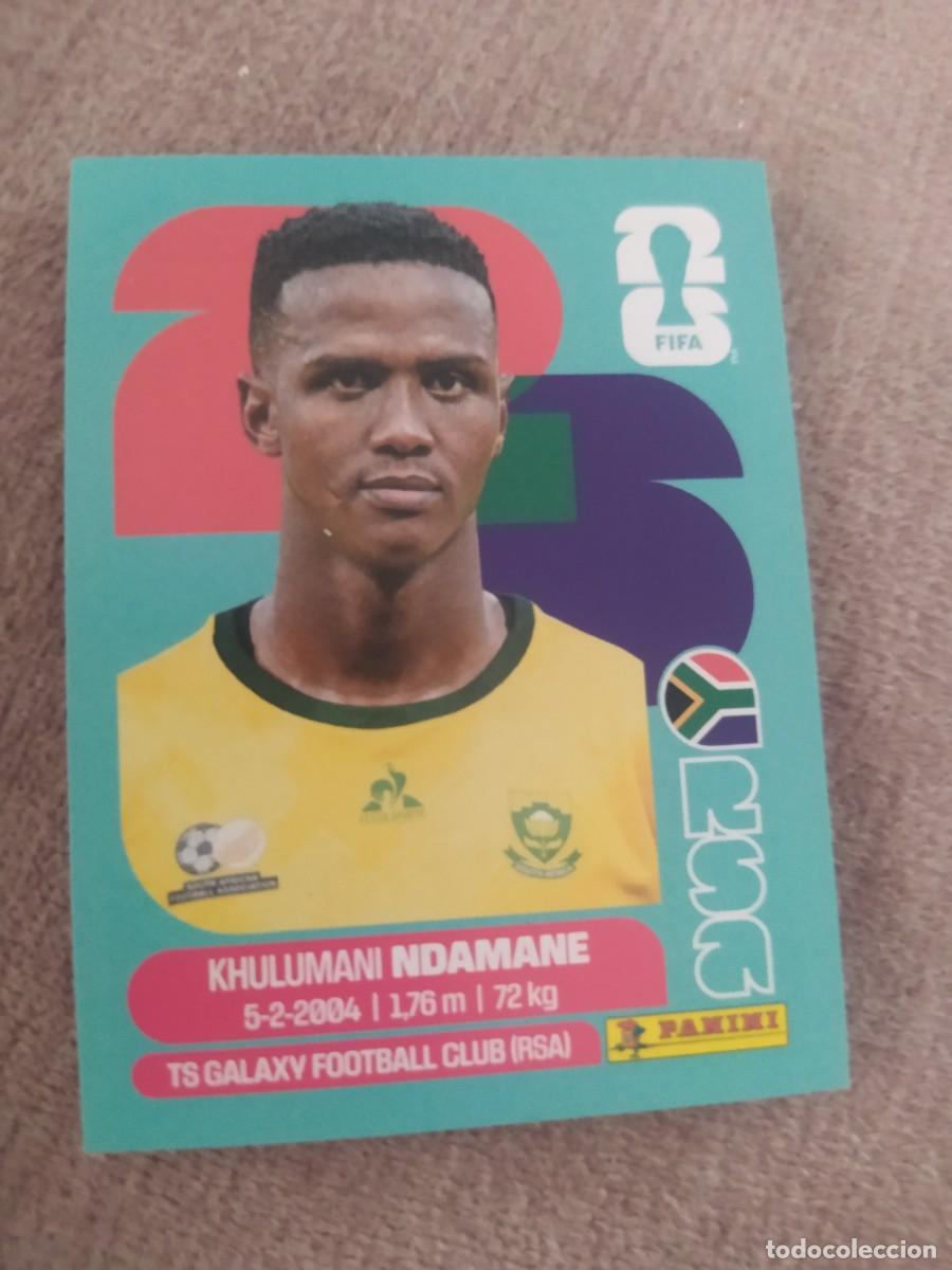Cromos de f&uacute;tbol: RSA 07 RSA7 Khulumani NDAMANE 7 Sud&aacute;frica Mundial 2026 Panini