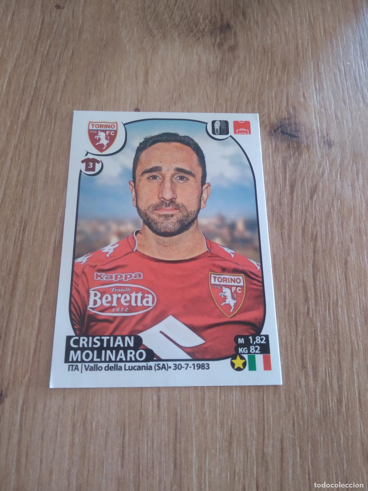 Cromos de f&uacute;tbol: 519 CRISTIAN MOLINARO TORINO CROMO FUTBOL PANINI LIGA ITALIA 17-18 CALCIATORI 2017-2018