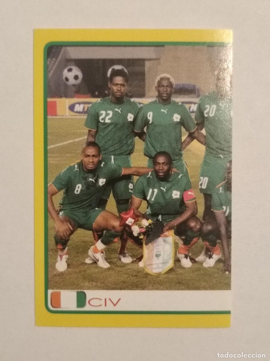 Cromos de f&uacute;tbol: #101 ALINEACION (COSTA DE MARFIL) AFRICA CUP/COPA 2008 PANINI