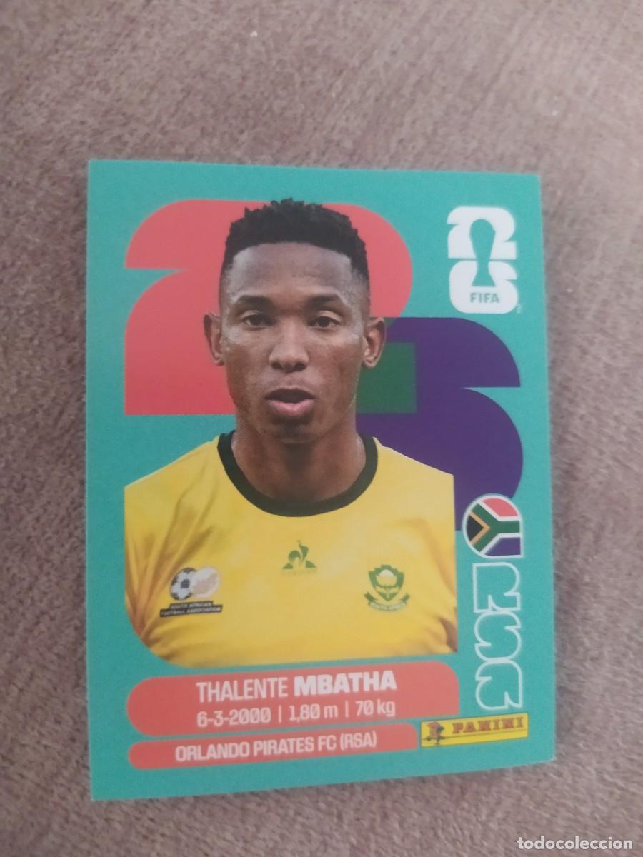 Cromos de f&uacute;tbol: RSA 12 RSA12 Thalente MBATHA Sud&aacute;frica Mundial 2026 Panini