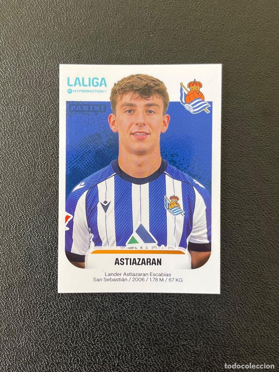 Cromos de f&uacute;tbol: 357 ASTIAZARAN REAL SOCIEDAD B LA LIGA HYPERMOTION 2025 2026 PANINI 25 26