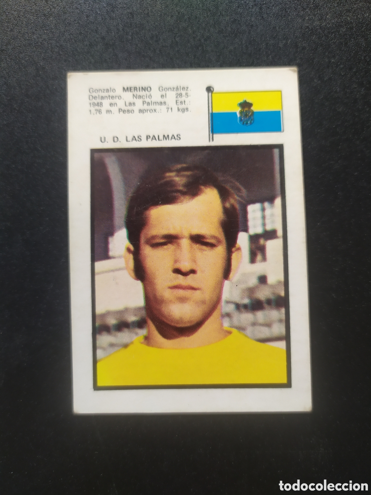 Cromos de Futebol: Liga 1971 1972 71 72 Fher Merino Las Palmas sin pegar