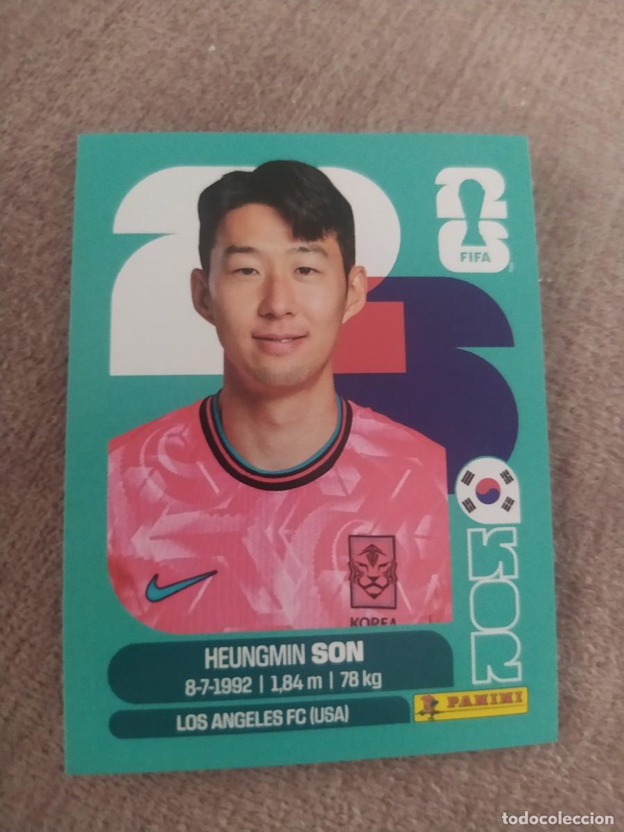 Cromos de f&uacute;tbol: KOR 18 KOR18 Heungmin SON Corea Korea del Sur Mundial 2026 Panini