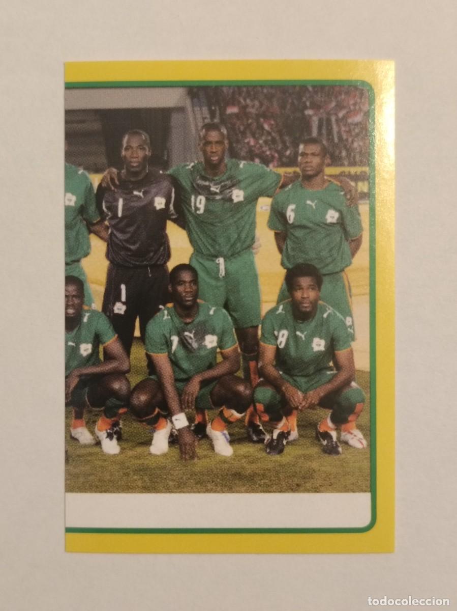 Cromos de f&uacute;tbol: #102 ALINEACION (COSTA DE MARFIL) AFRICA CUP/COPA 2008 PANINI