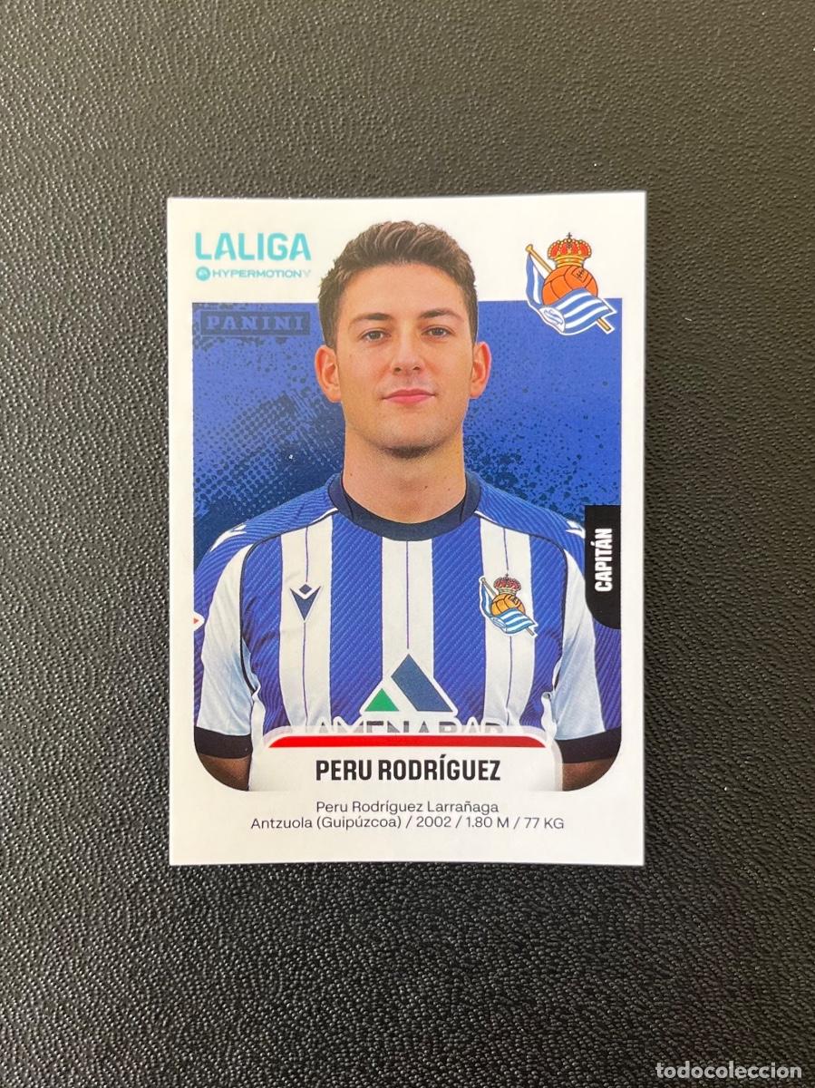 Fu&szlig;ball-Sticker: 350 PERU RODR&Iacute;GUEZ REAL SOCIEDAD B LA LIGA HYPERMOTION 2025 2026 PANINI 25 26