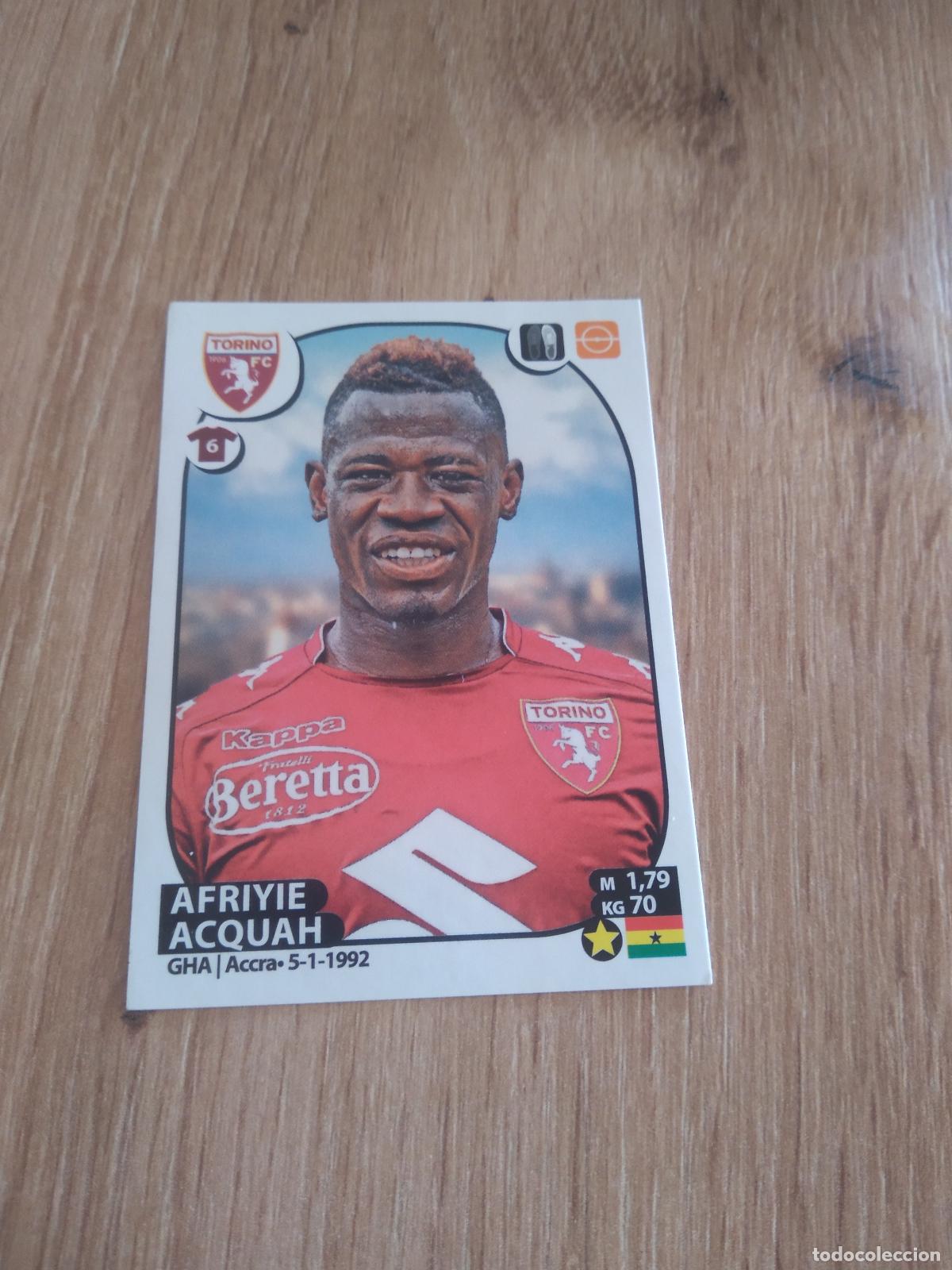 Fu&szlig;ball-Sticker: 523 AFRIYIE ACQUAH TORINO CROMO FUTBOL PANINI LIGA ITALIA 17-18 CALCIATORI 2017-2018