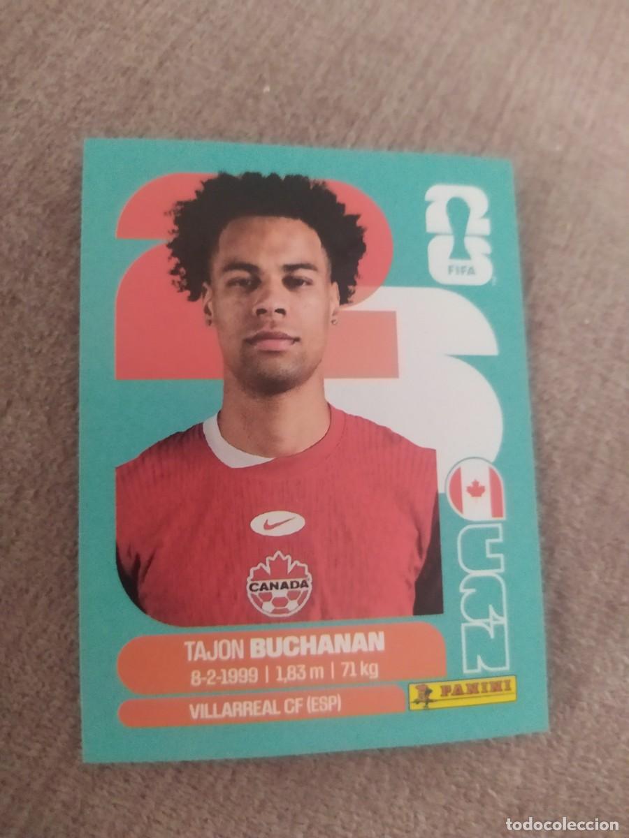 Fu&szlig;ball-Sticker: CAN 17 CAN17 Tajon BUCHANAN Canad&aacute; Mundial 2026 Panini