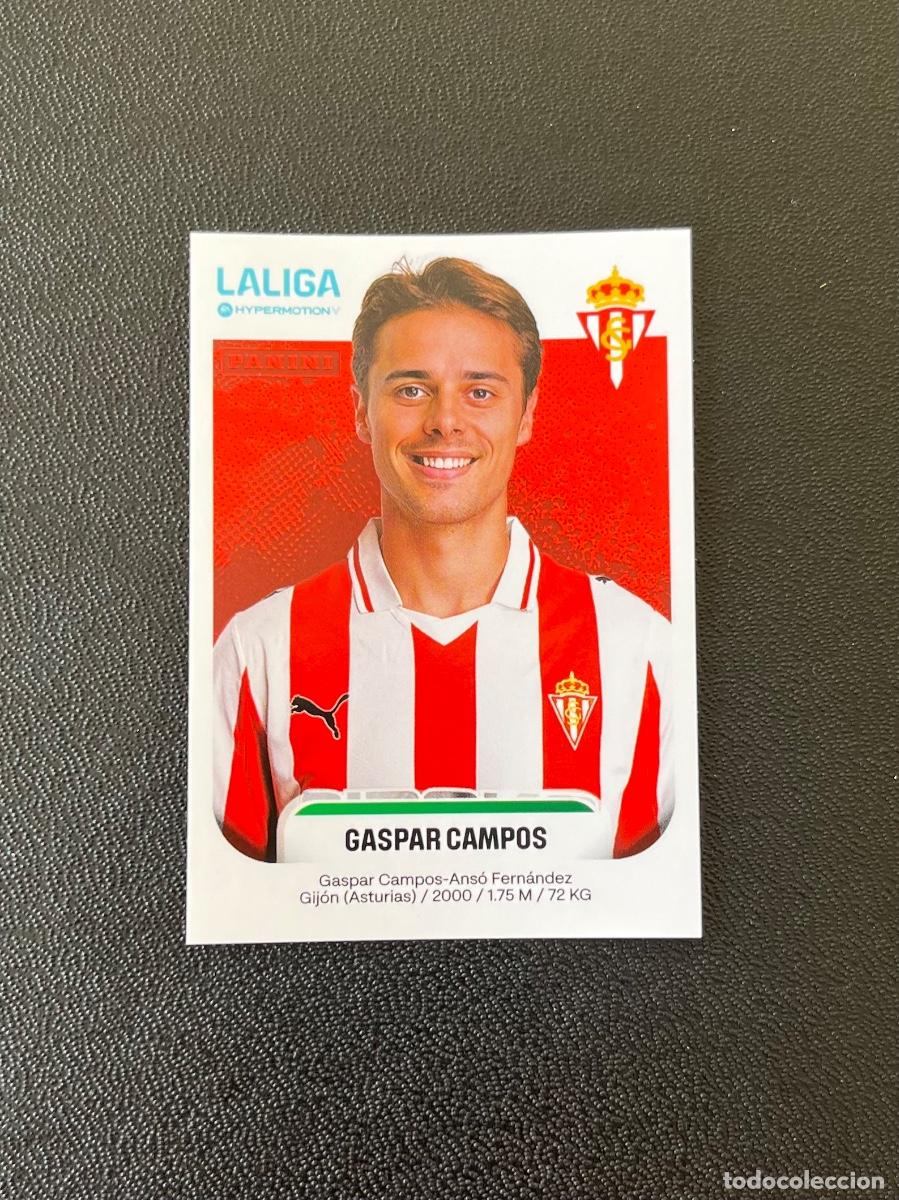 Cartes &agrave; collectionner de Football: 377 GASPAR CAMPOS SPORTING DE GIJ&Oacute;N LA LIGA HYPERMOTION 2025 2026 PANINI 25 26