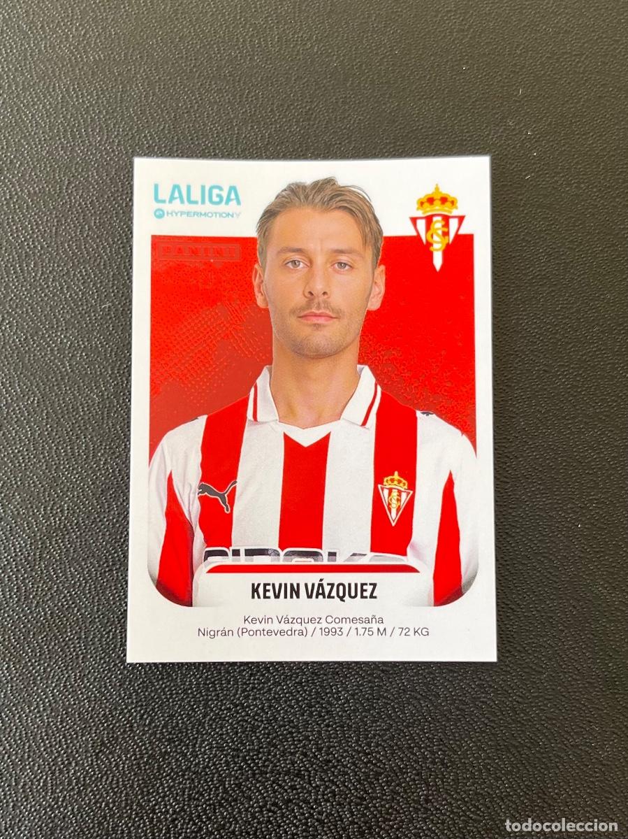 Cartes &agrave; collectionner de Football: 368 A KEVIN V&Aacute;ZQUEZ SPORTING DE GIJ&Oacute;N LA LIGA HYPERMOTION 2025 2026 PANINI 25 26