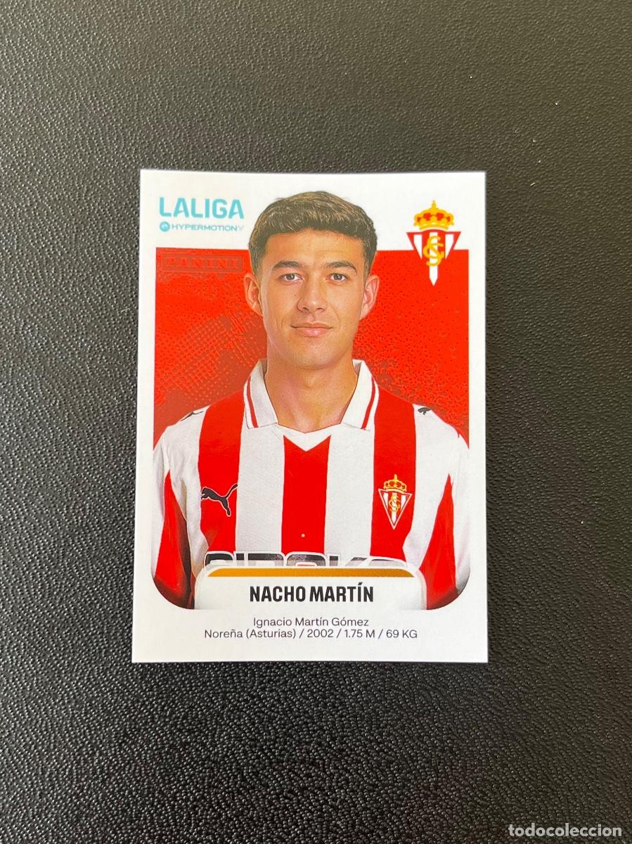 Cromos de f&uacute;tbol: 373 NACHO MART&Iacute;N SPORTING DE GIJ&Oacute;N LA LIGA HYPERMOTION 2025 2026 PANINI 25 26