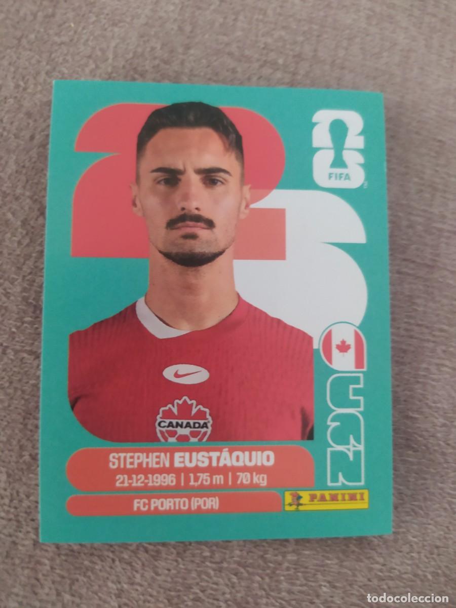 Cromos de f&uacute;tbol: CAN 10 CAN10 Stephen EUSTAQUIO Canad&aacute; Mundial 2026 Panini