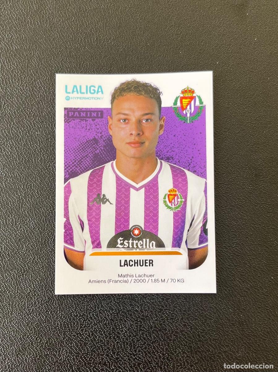 Cromos de f&uacute;tbol: 393 LACHUER REAL VALLADOLID LA LIGA HYPERMOTION 2025 2026 PANINI 25 26