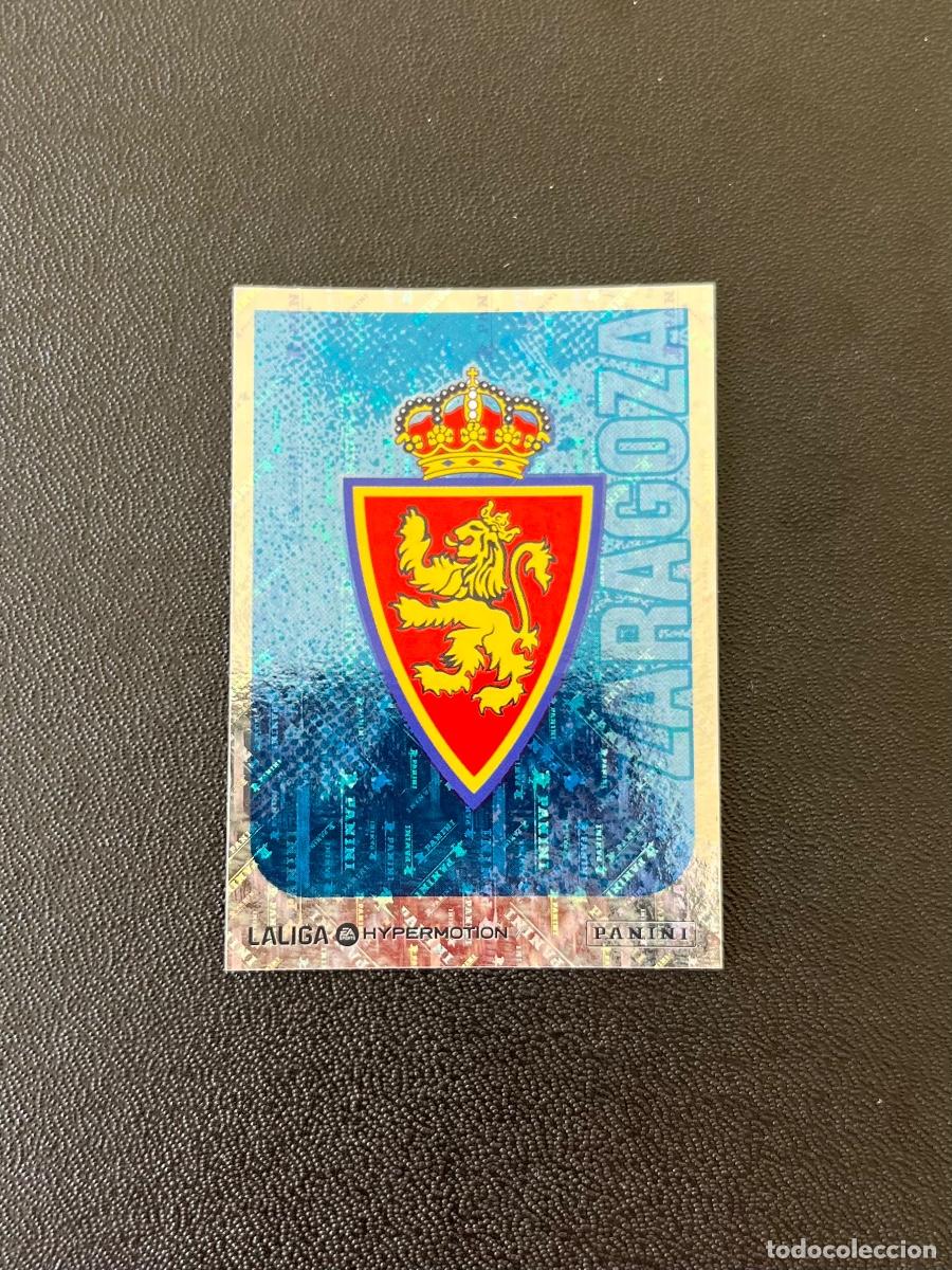 Cromos de f&uacute;tbol: 401 ESCUDO REAL ZARAGOZA LA LIGA HYPERMOTION 2025 2026 PANINI 25 26