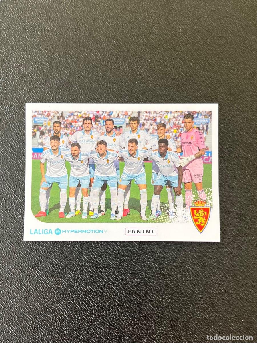 Cromos de f&uacute;tbol: 402 PLANTILLA EQUIPO REAL ZARAGOZA LA LIGA HYPERMOTION 2025 2026 PANINI 25 26