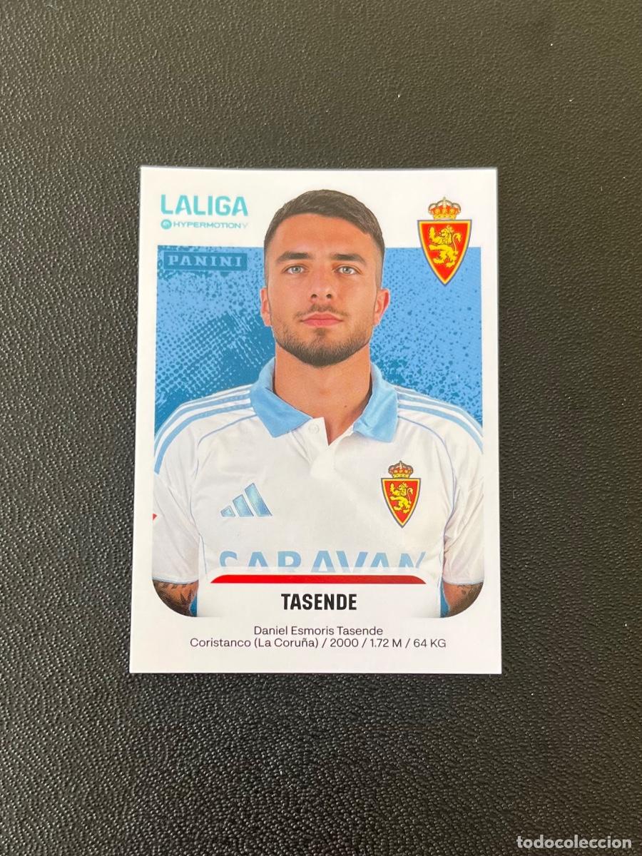 Cromos de f&uacute;tbol: 409 TASENDE REAL ZARAGOZA LA LIGA HYPERMOTION 2025 2026 PANINI 25 26