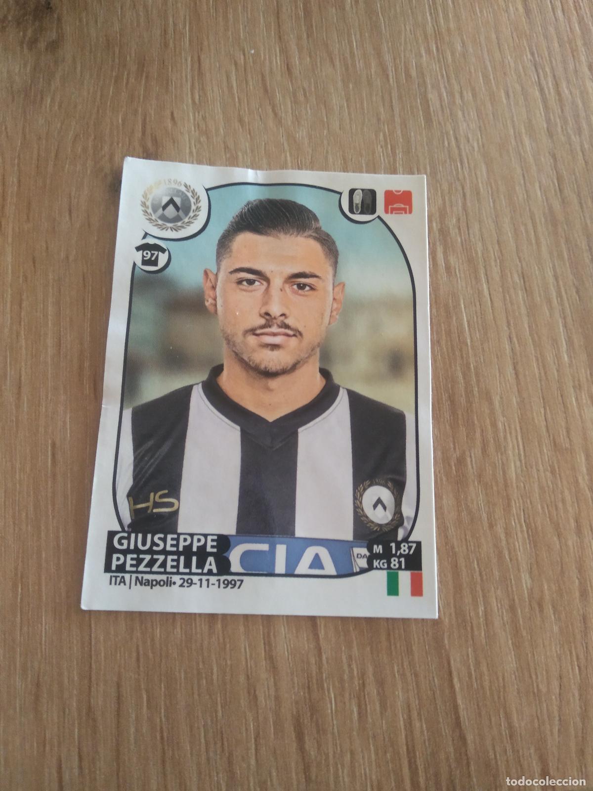 Figurine di Calcio: 547 GIUSEPPE PEZZELLA UDINESE CROMO FUTBOL PANINI LIGA ITALIA 17-18 CALCIATORI 2017-2018