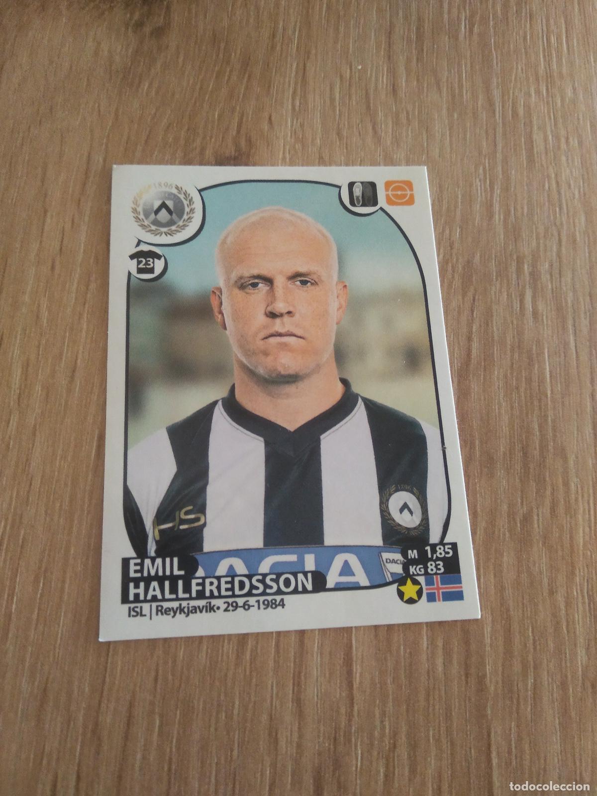 Cromos de f&uacute;tbol: 549 EMIL HALLFREDSSON UDINESE CROMO FUTBOL PANINI LIGA ITALIA 17-18 CALCIATORI 2017-2018