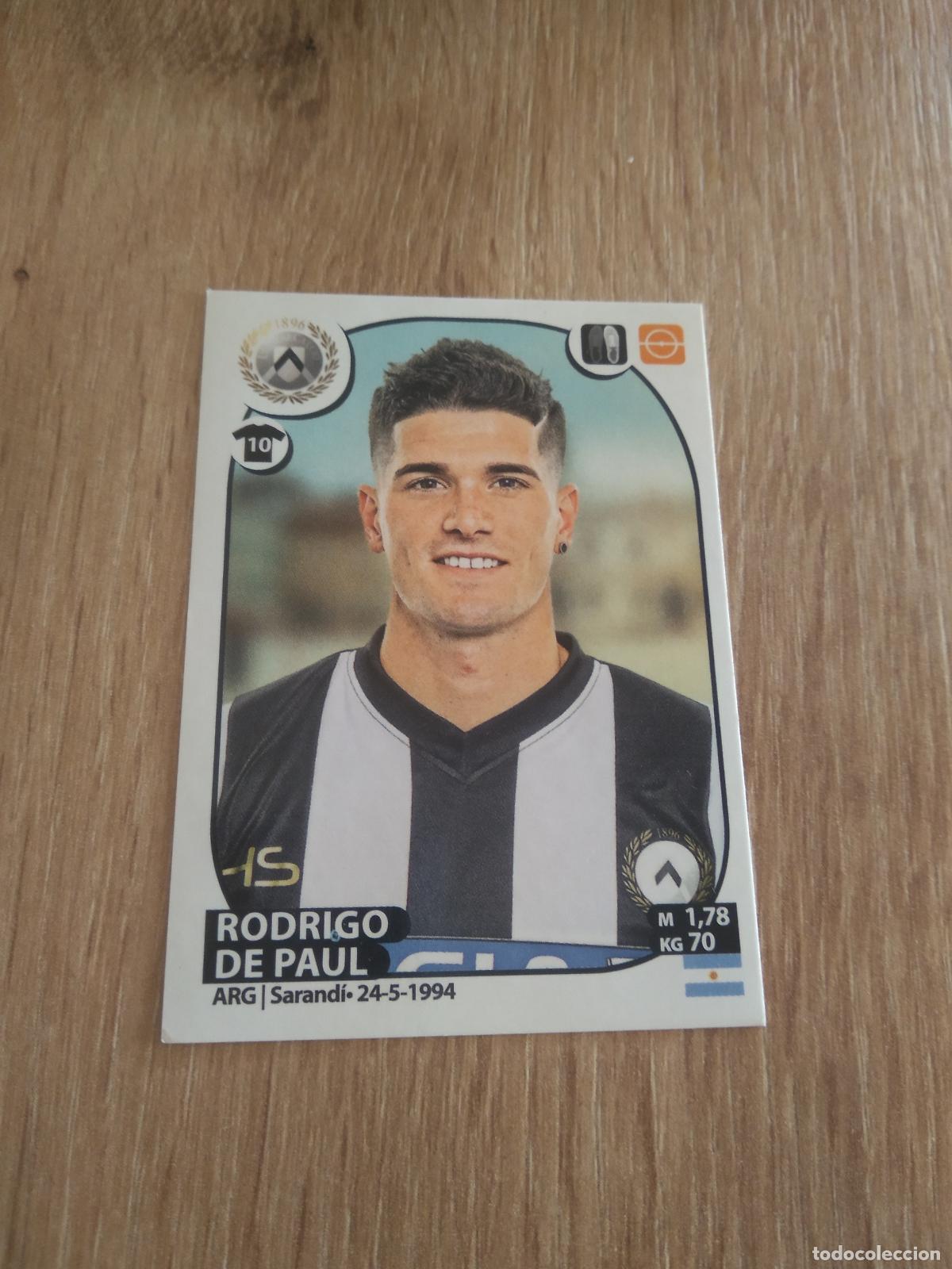 Cromos de f&uacute;tbol: 553 RODRIGO DE PAUL UDINESE CROMO FUTBOL PANINI LIGA ITALIA 17-18 CALCIATORI 2017-2018