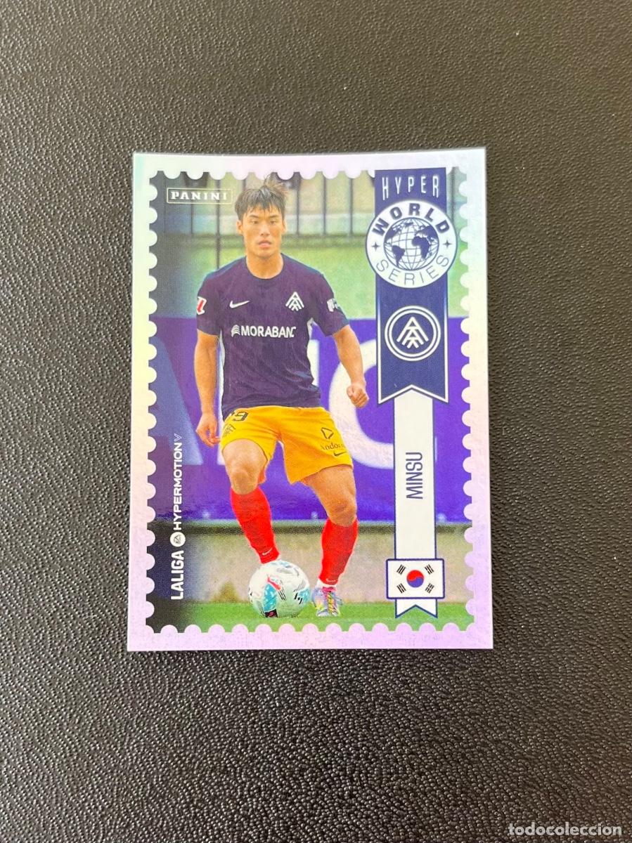 Cromos de f&uacute;tbol: 450 MINSU ANDORRA FC HYPER WORLD SERIES LA LIGA HYPERMOTION 2025 2026 PANINI 25 26