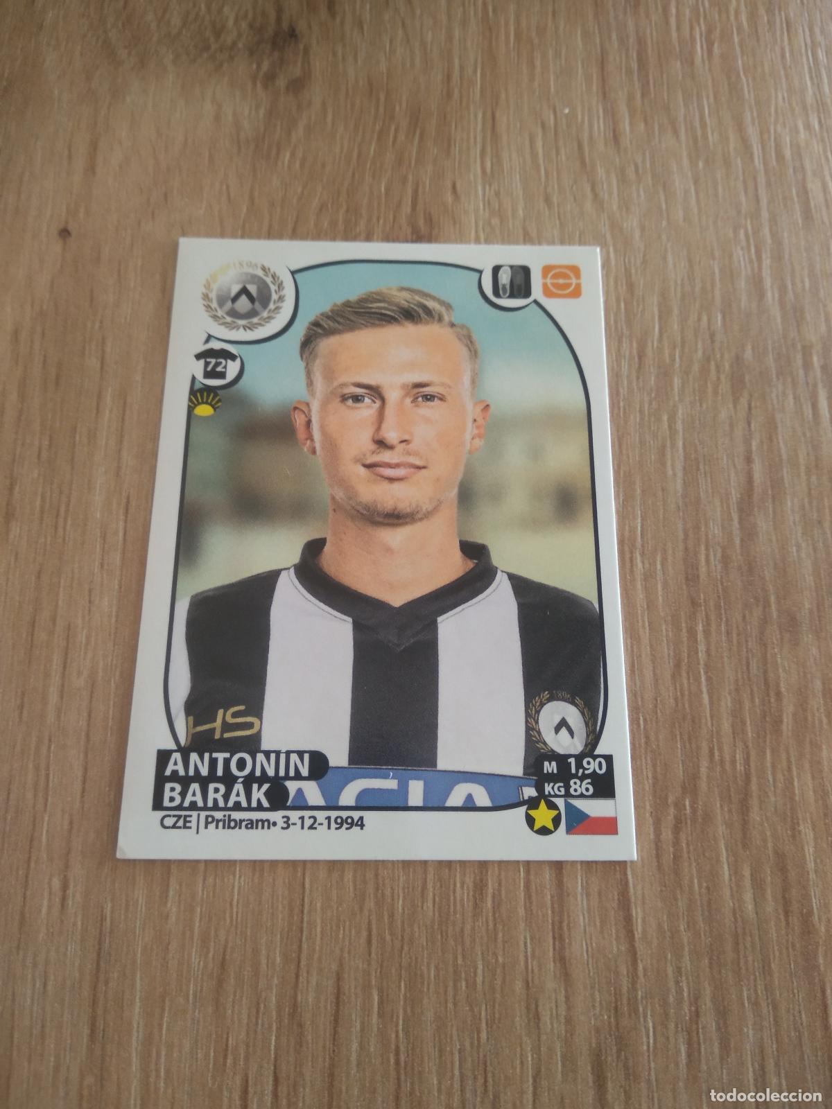 Cromos de f&uacute;tbol: 554 ANTONIN BARAK UDINESE CROMO FUTBOL PANINI LIGA ITALIA 17-18 CALCIATORI 2017-2018