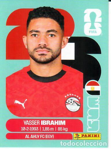 Cromos de f&uacute;tbol: CROMO PANINI MUNDIAL WORLD CUP 2026 - EGY5 EGY 5 - IBRAHIM - EGIPTO