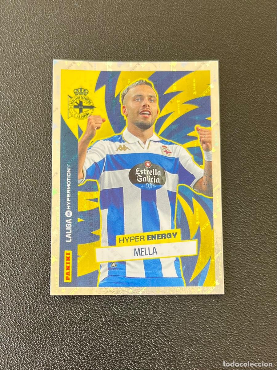 Cromos de f&uacute;tbol: 471 DAVID MELLA DEPORTIVO DE A CORU&Ntilde;A DEPOR HYPER ENERGY LA LIGA HYPERMOTION 2025 2026 PANINI 25 26