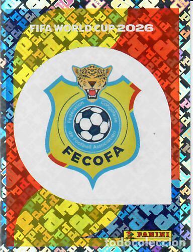Cromos de f&uacute;tbol: CROMO PANINI MUNDIAL WORLD CUP 2026 - COD1 COD 1 - ESCUDO - CONGO